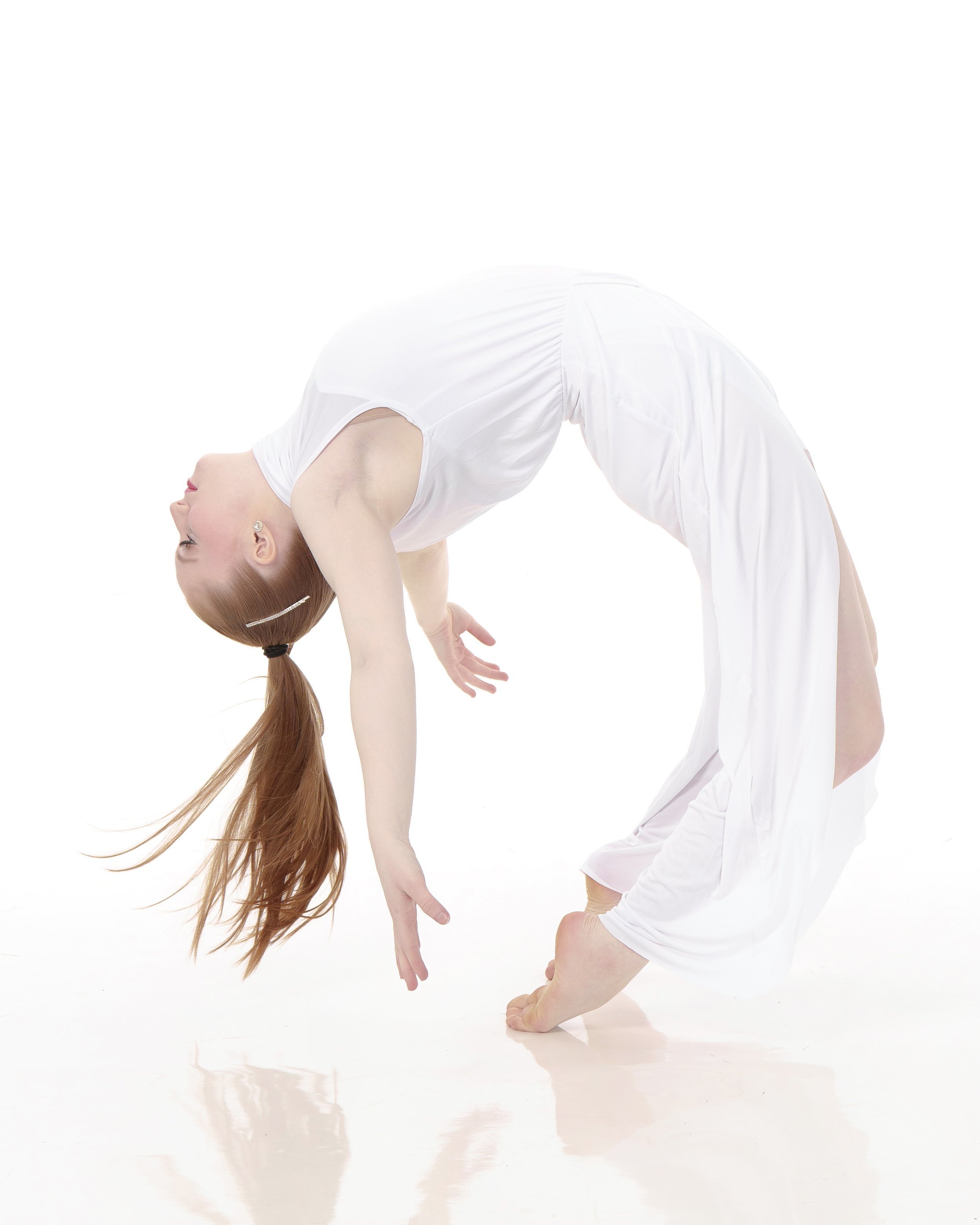 Pacific Northwest dance studio media day portrait with frozen motion studio lighting by Justin Grafton Studios