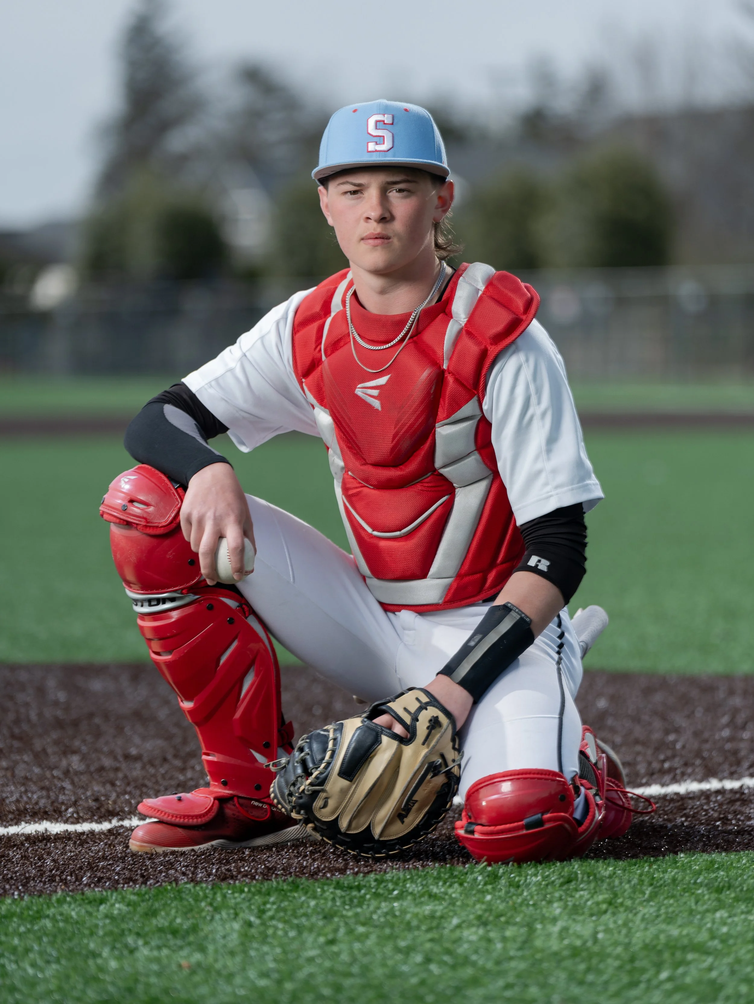 High school sports T&I volume media day portrait by Justin Grafton Studios in Astoria Oregon