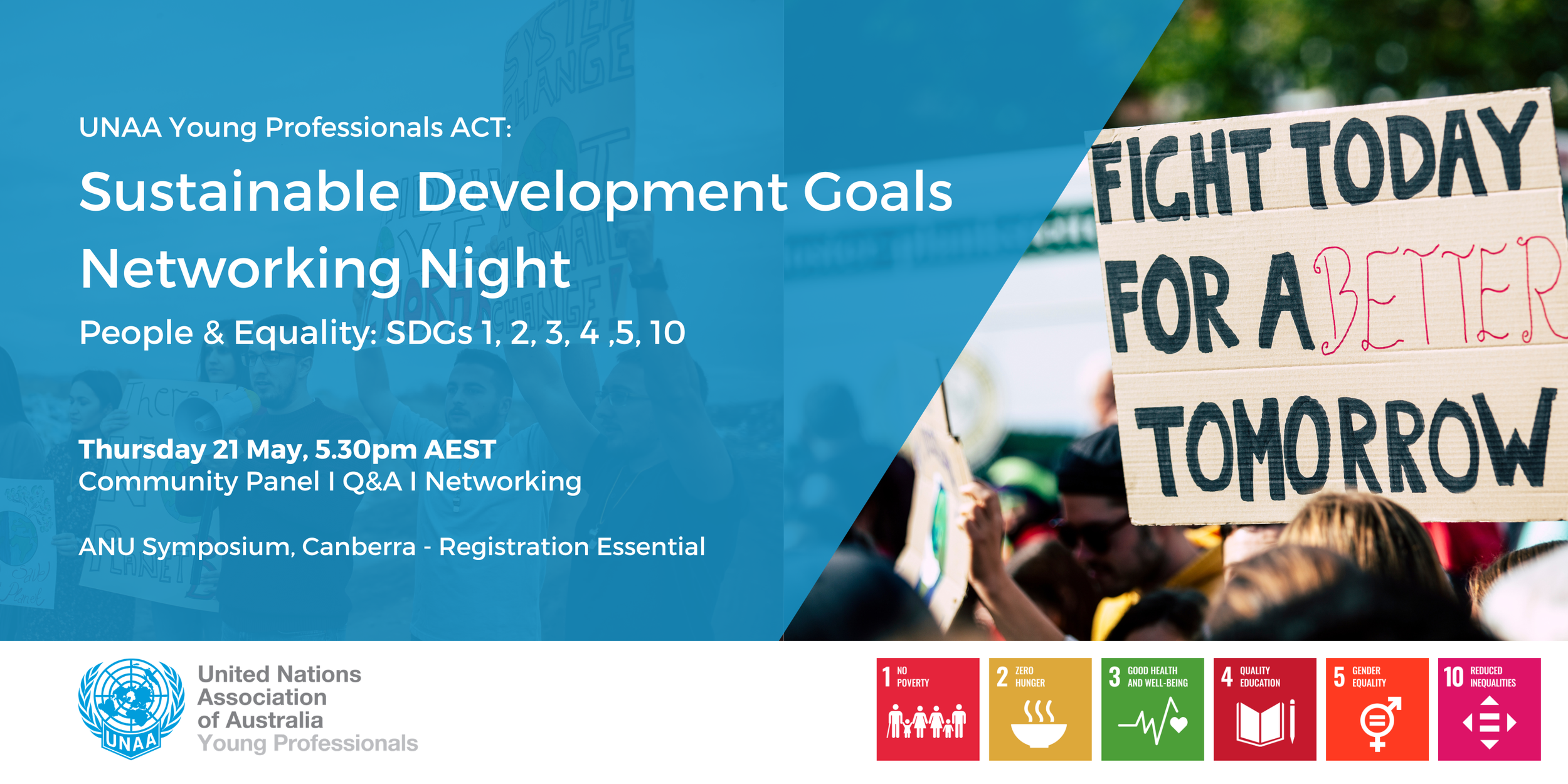 In Person Canberra - SDG Networking Night