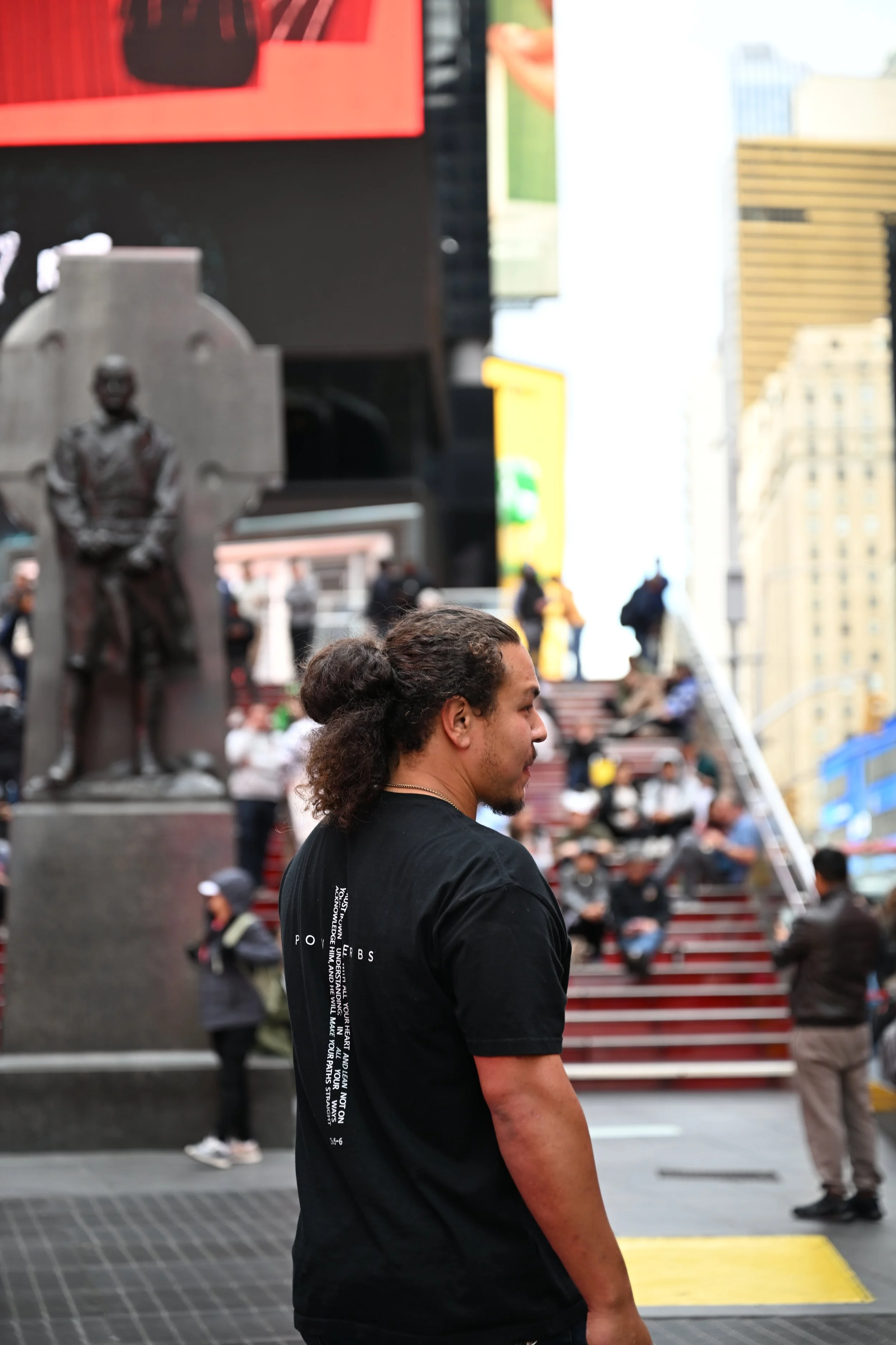 Jeremy Ponafala in NYC as Gaffer and Key Grip