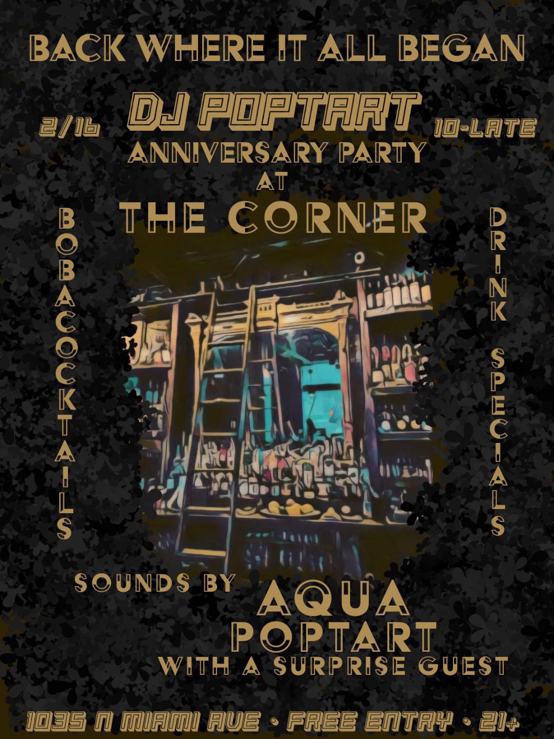 DJ Poptart Anniversary Party 