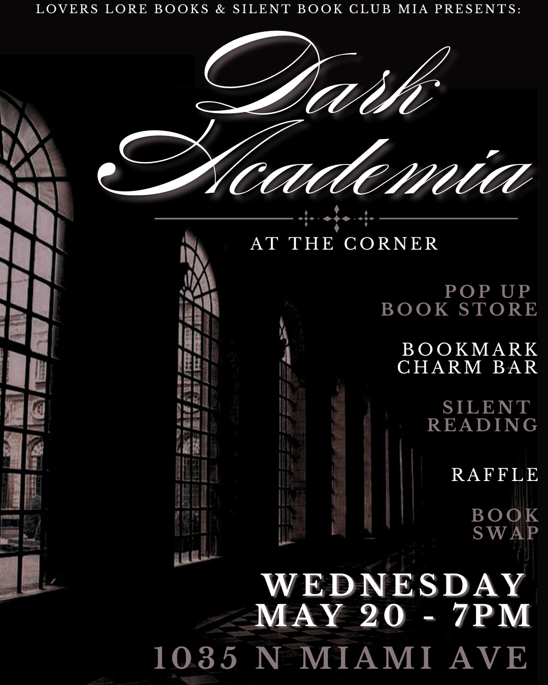 Dark Academia: A Bookish Happy Hour