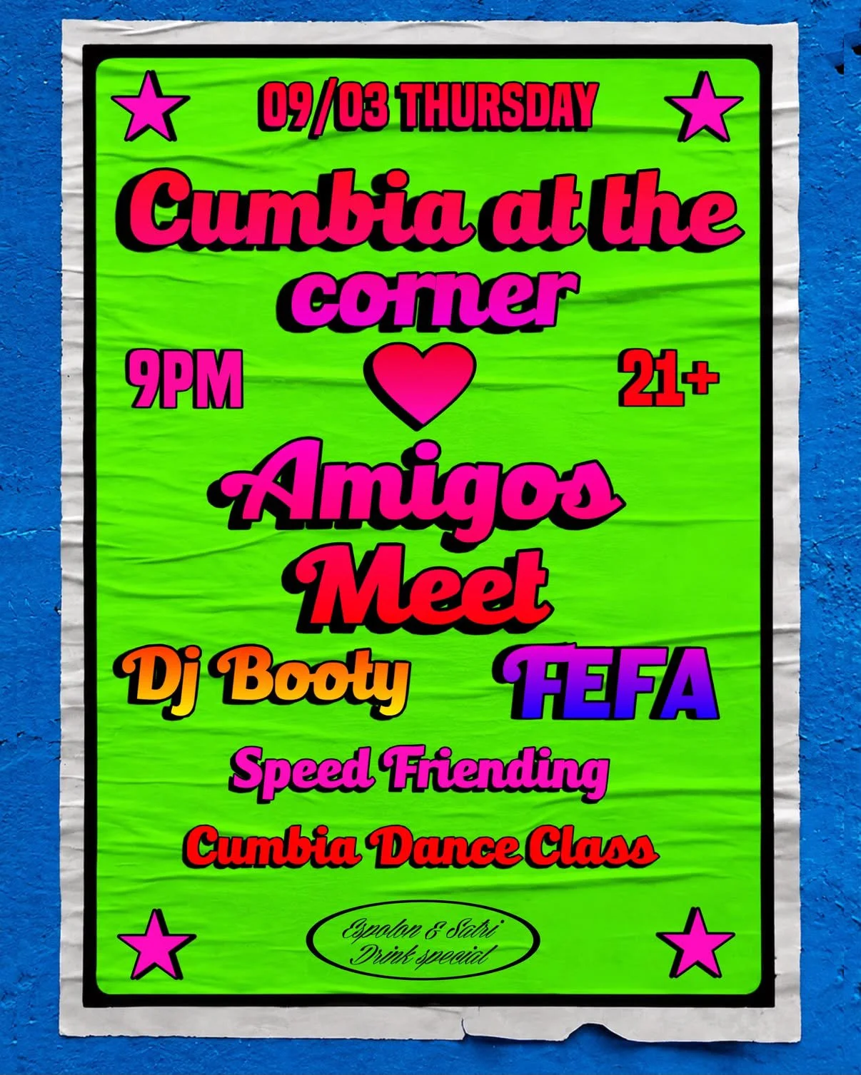 Cumbia Night x Amigos Meet
