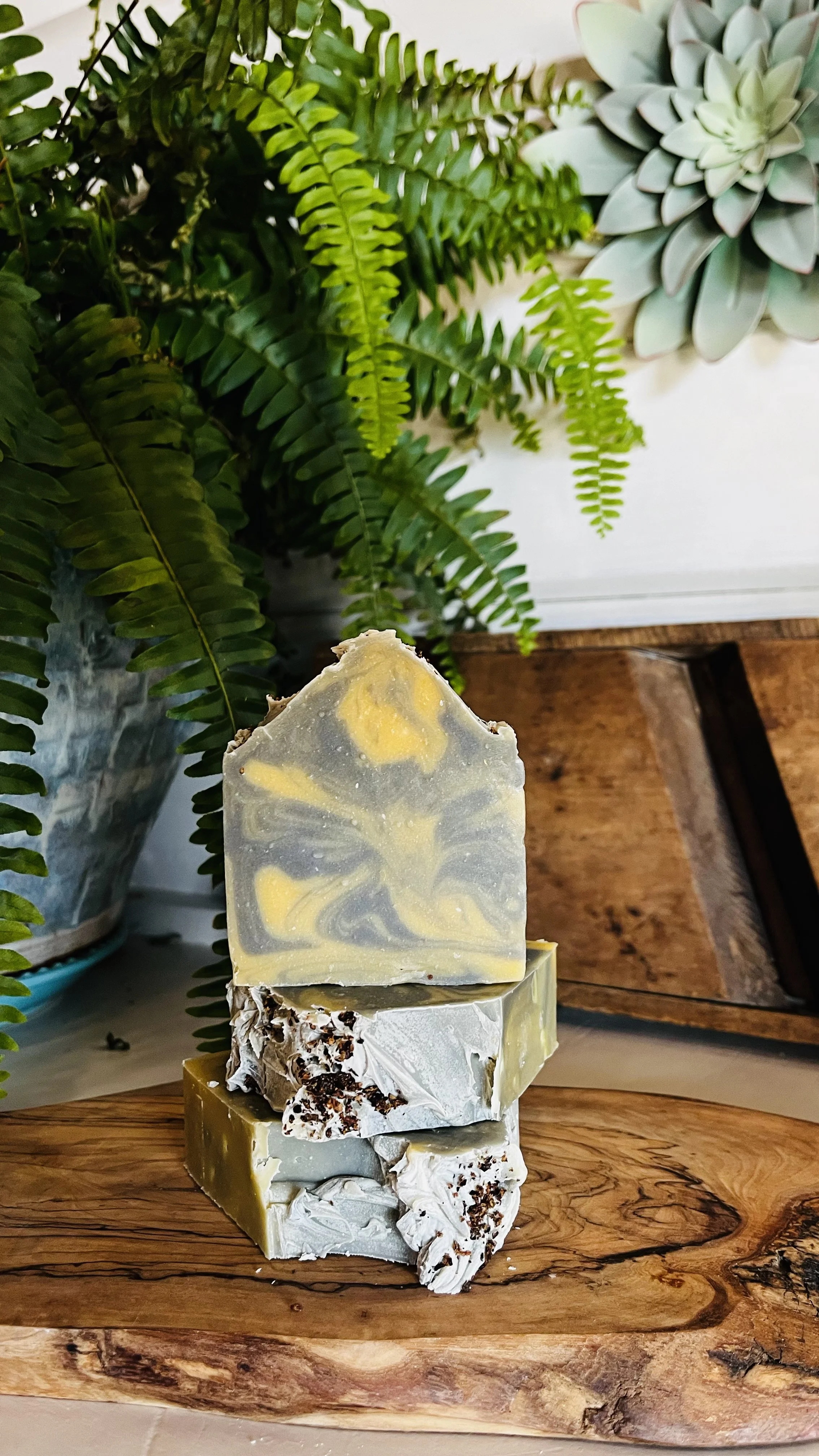 Tallow & Goat Milk Bar Soap - Citron & Oak