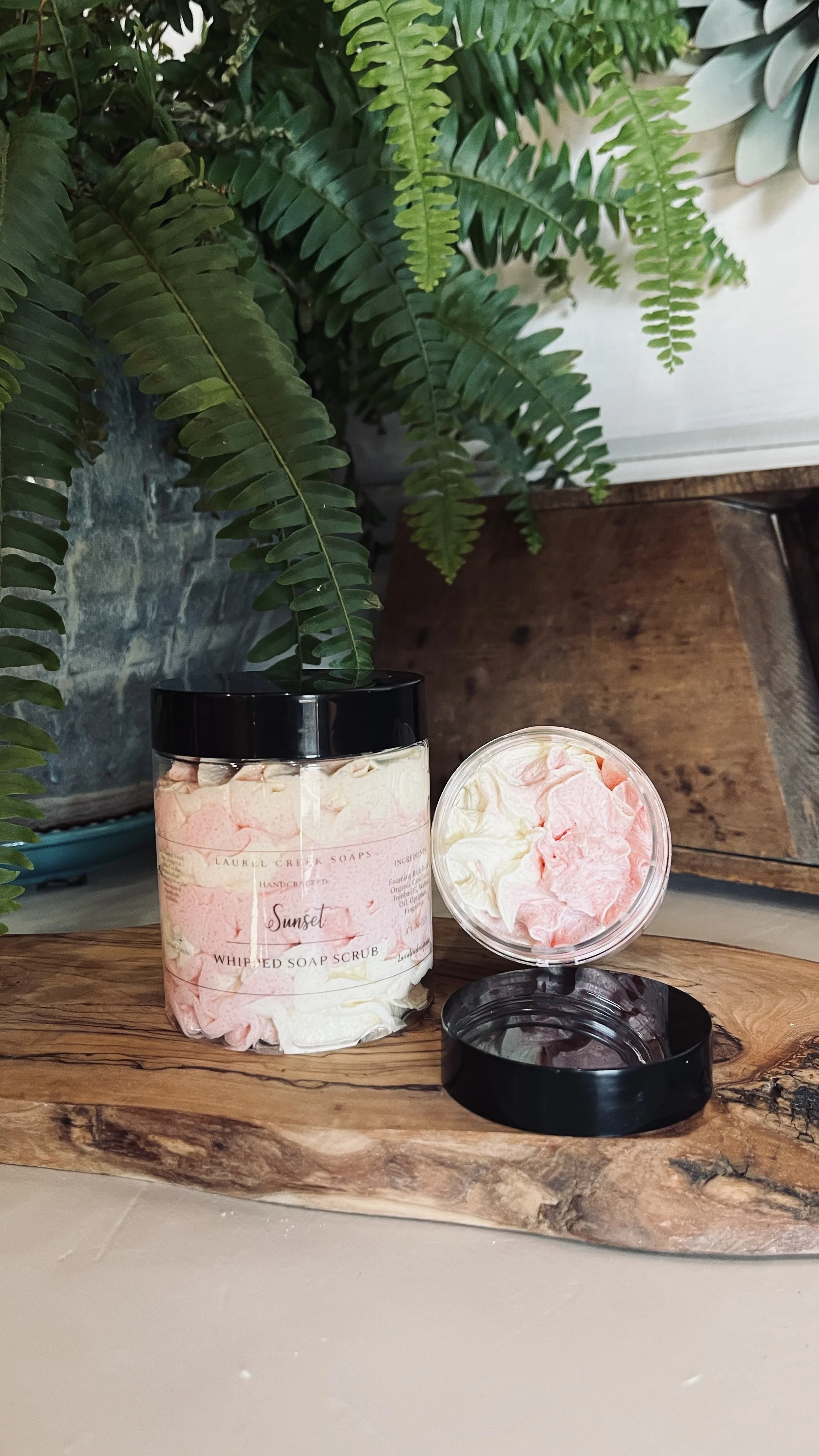 Whipped Soap Scrub - Sunset 8 oz