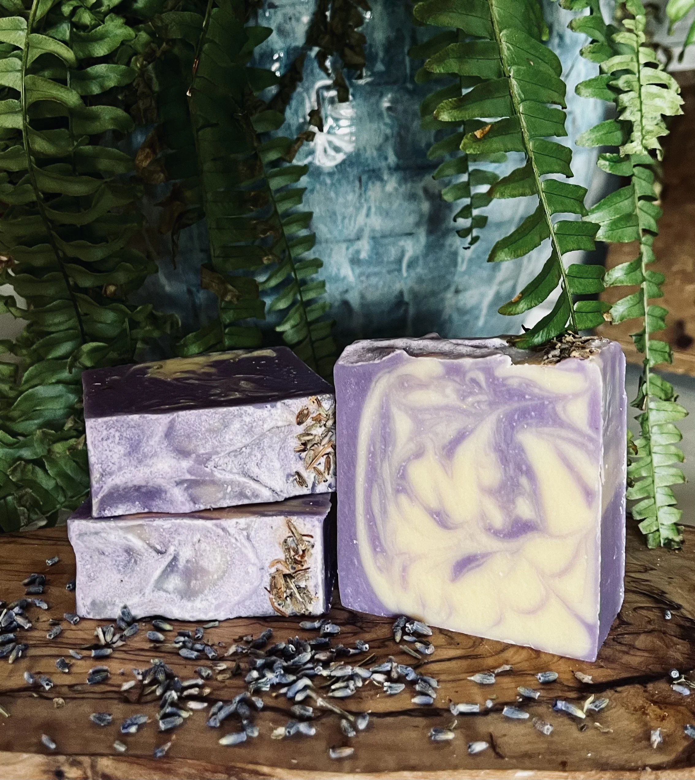 Goat Milk Bar Soap- Lavender Woods & Honey