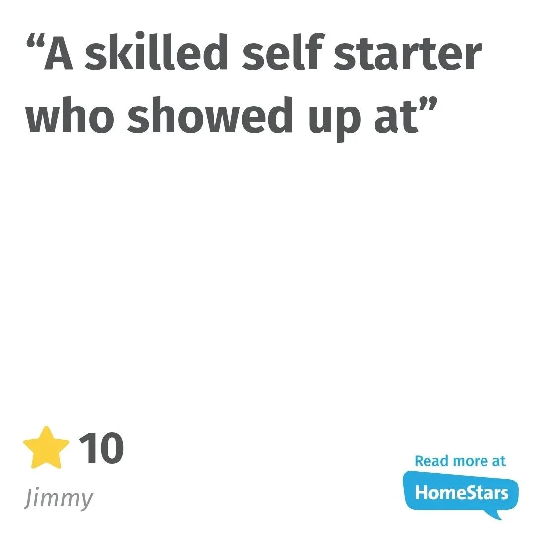 A wonderful review from a client. VERY happy to read this and much appreciated. Thanks Jim!