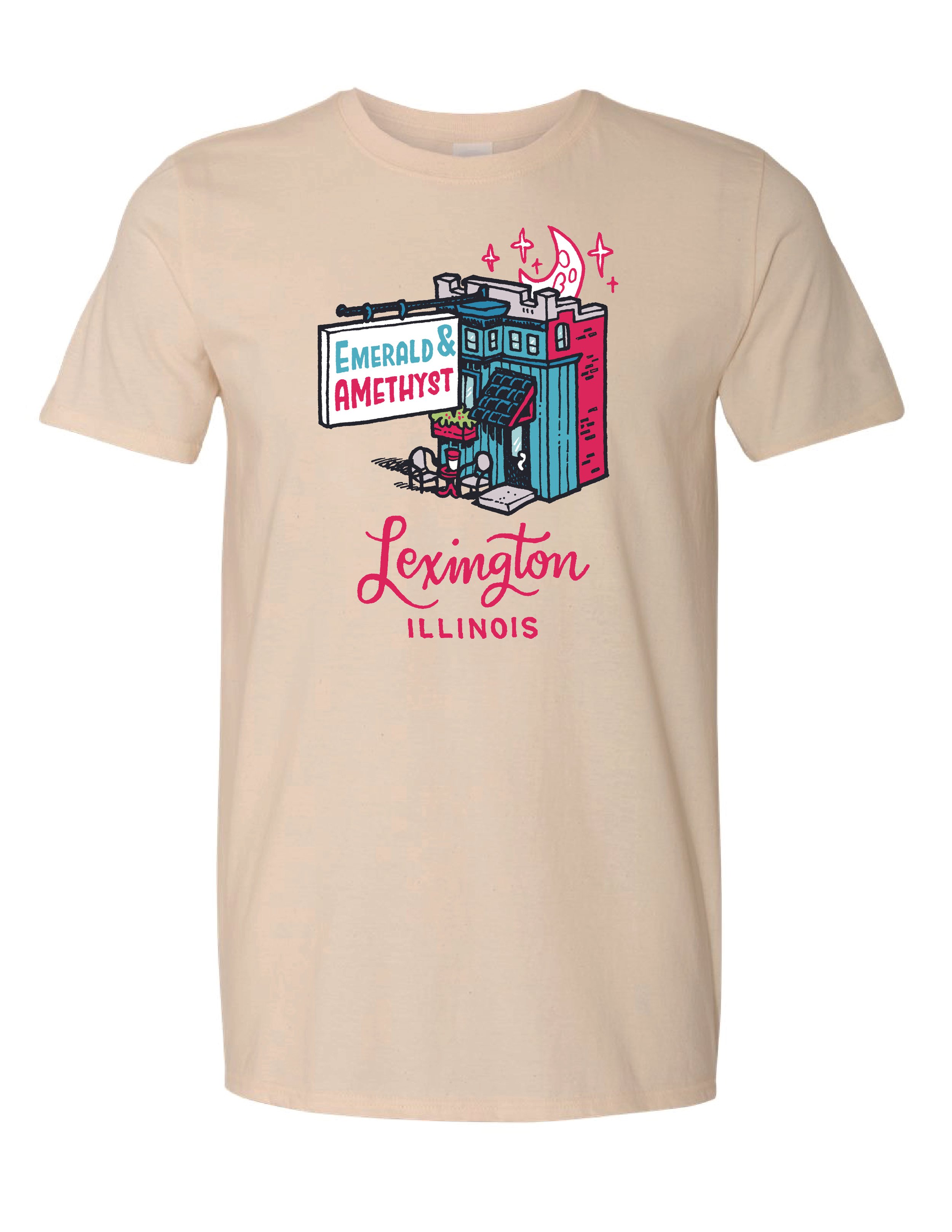 Neutral "Storefront" tee