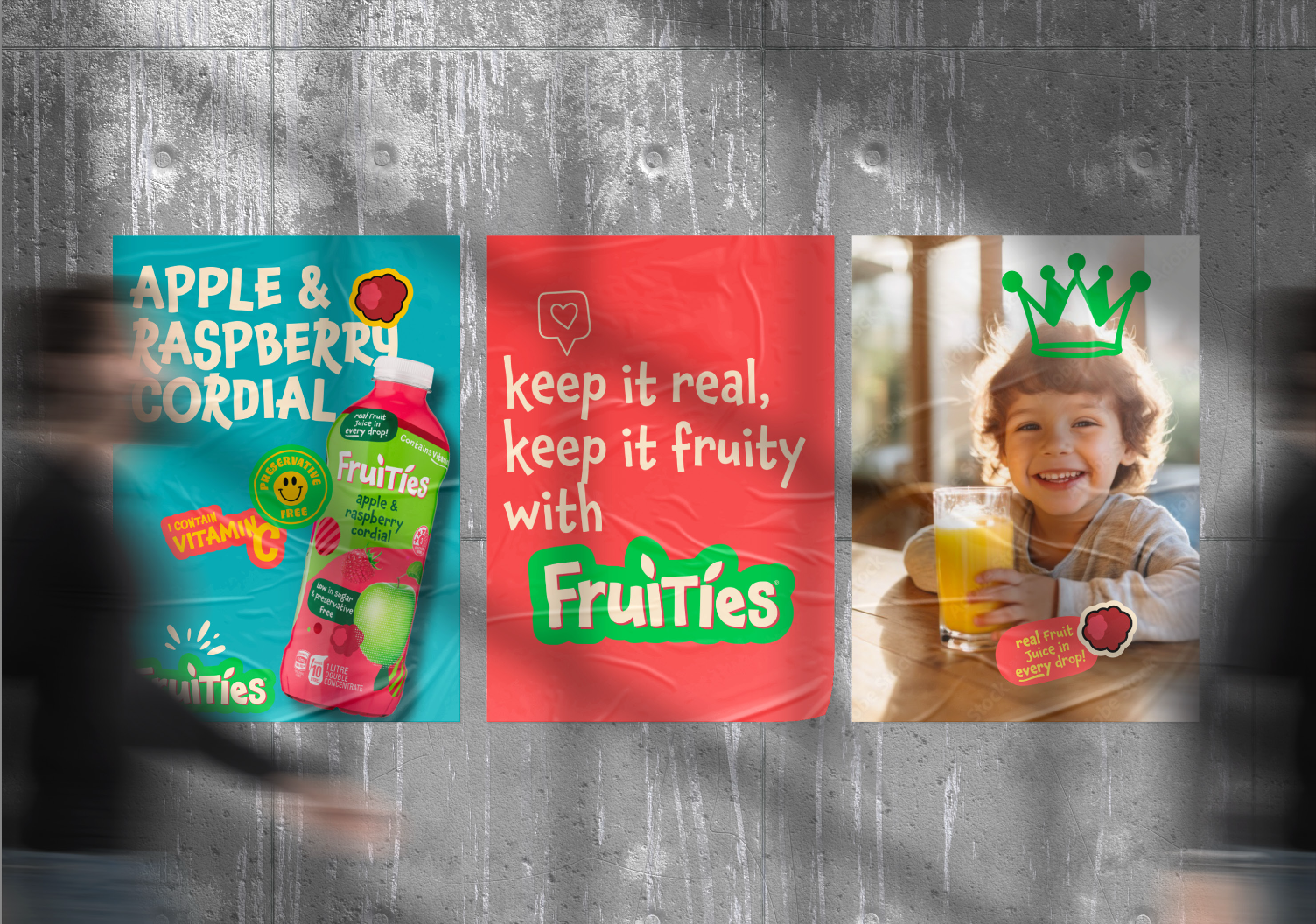 POS Design - Fruities Cordial Posters