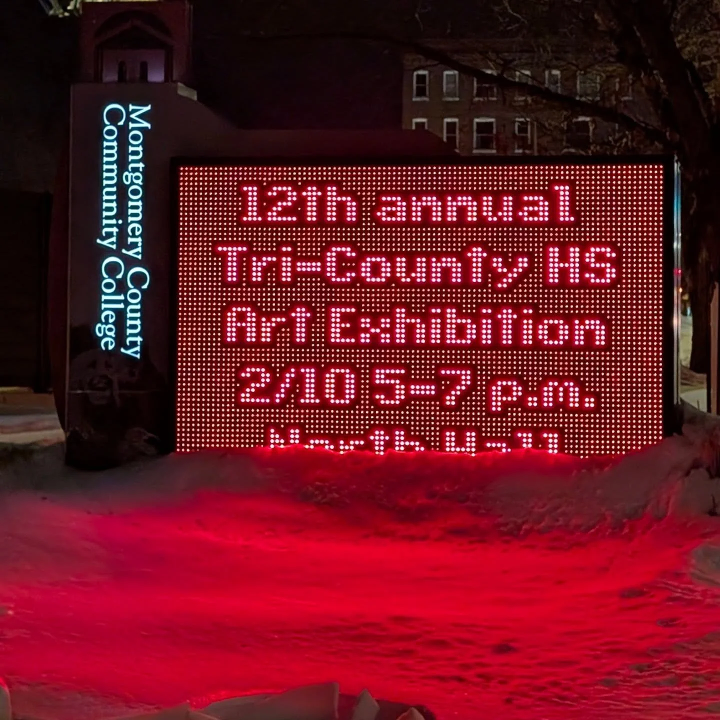 This evening is the opening for the Tri-County High School Art Exhibition at MCCC North Hall, a collection that we had the honor of jurying. Come out and support these outstanding artists. We were truly impressed with their creativity and skill.

5-7