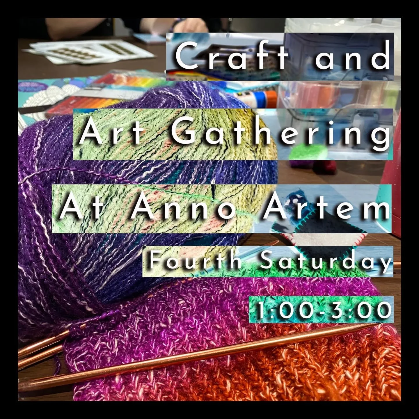 This weekend at Anno Artem: 
Last weekend for our special collection honoring Black History Month featuring work by Shawn Sampson (@shawnsartshow ) and Melvin Johnson (@meljel73 ). Open hours Thurs-Sun 11-6.

Saturday we have two events scheduled. 
O