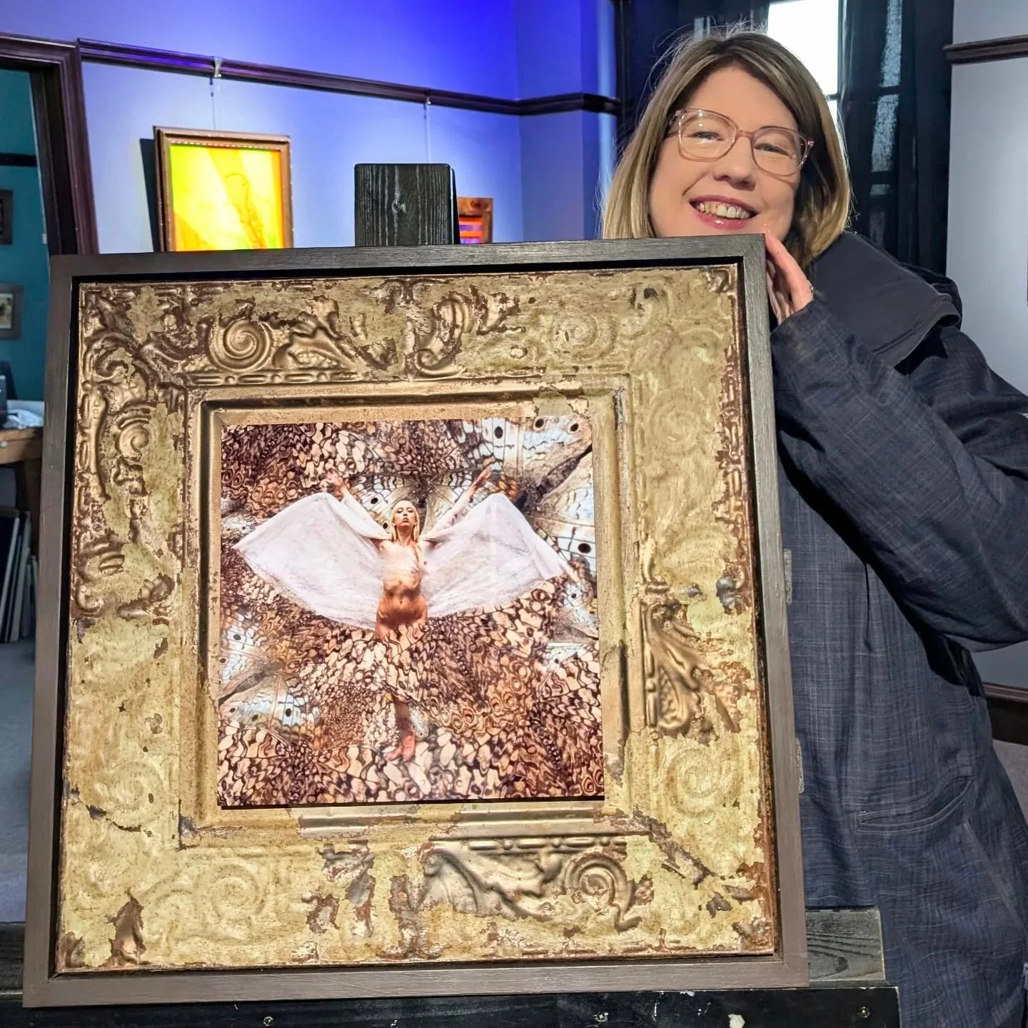 Congratulations to our newest collector, Susan Kennedy, who took home this work today by Rebecca Carpenter (@rcarpenterphotography ) entitled "Free".