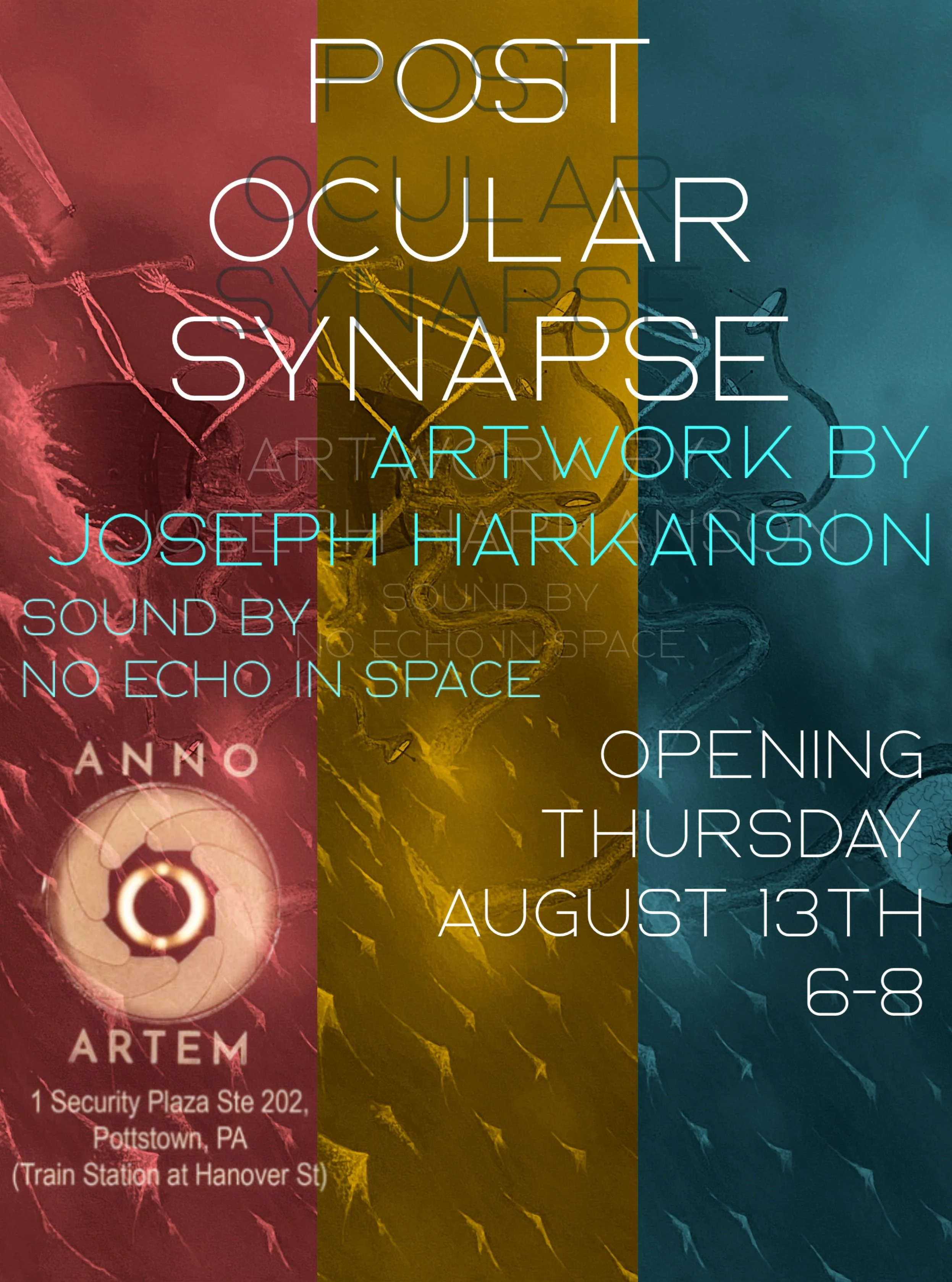 "Post-Ocular Synapse" By Joseph Harkanson - Artist Reception