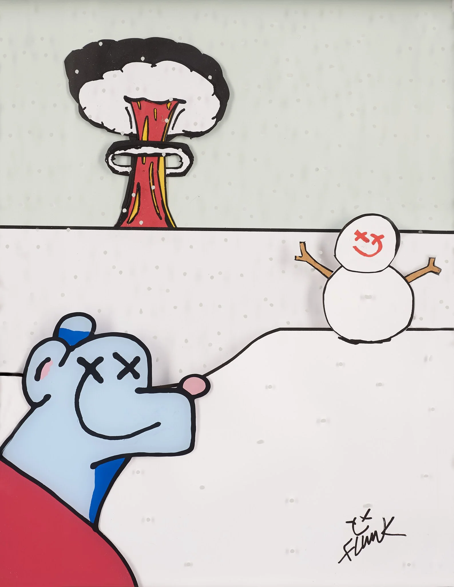 Nuclear Winter Wonderland - Flunk (Giclee)
