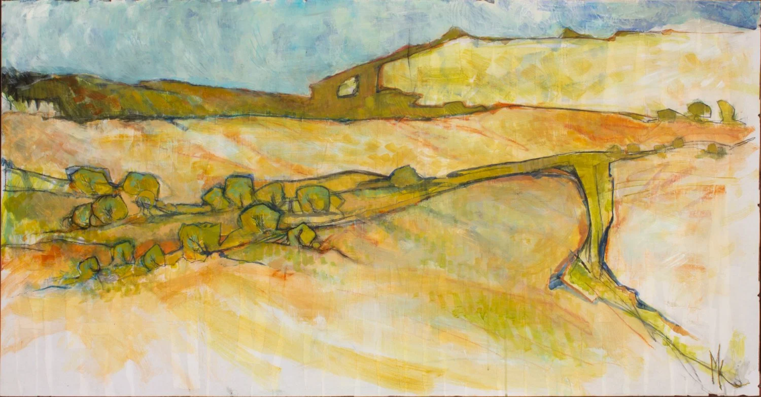 Landscape In Yellow And Green - Michael Kenny(web).JPG