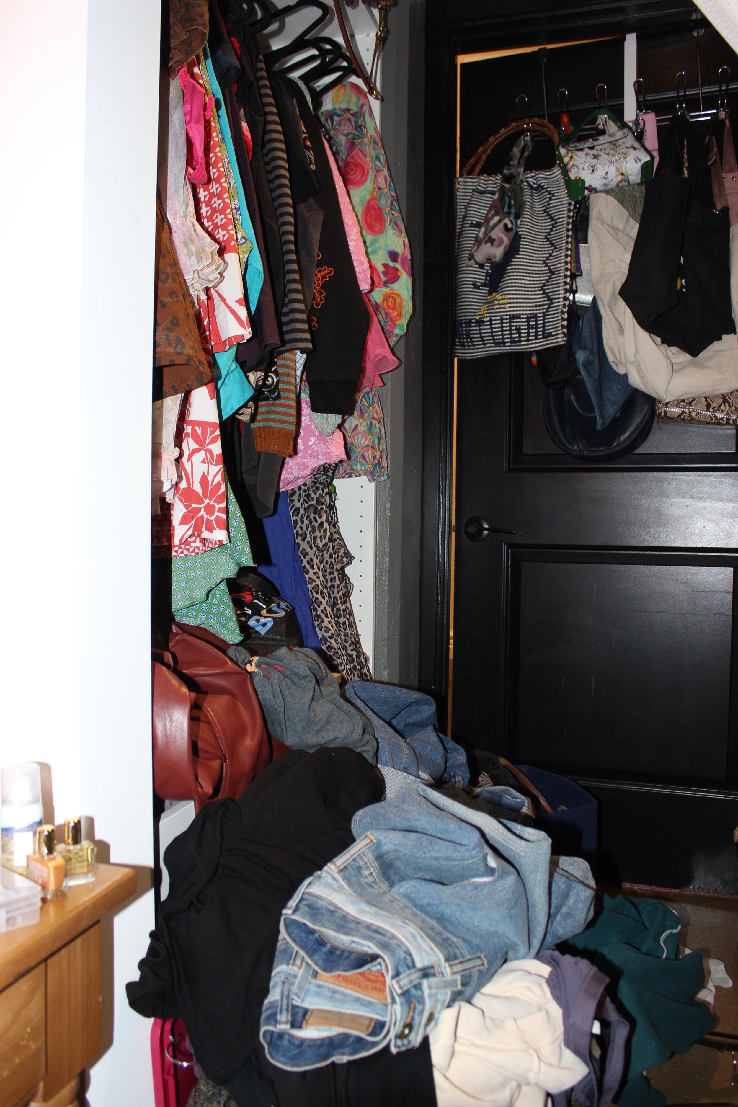 Before: Womens Closet