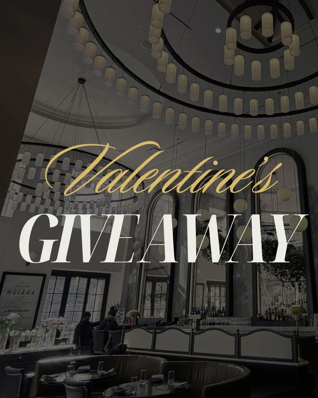 💘 VALENTINE&rsquo;S GIVEAWAY 💘

Your Valentine (or Galentine) deserves this. To celebrate this special day, we are sharing a little extra love as one lucky person will win $300 in total value to the following local businesses: 

✦ $100 gift card to