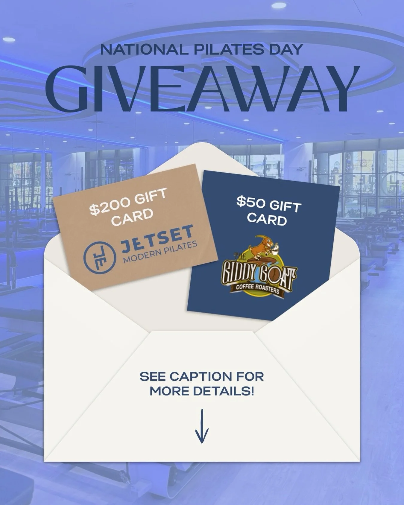 🚨GIVEAWAY TIME🚨

Developed nearly a century ago, Pilates is more than just exercise &ndash; it&rsquo;s a life-changing method for transforming the body and mind. Today is National Pilates Day and to celebrate, we&rsquo;re giving one of you a $200 J