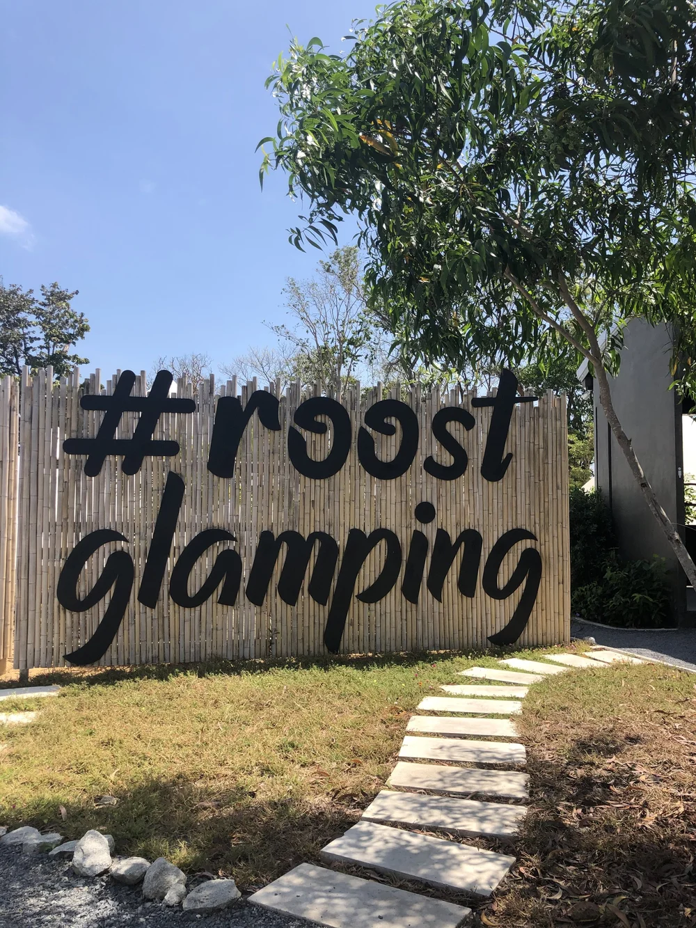 Roost Glamping, a unique property away from the busy hub on the island