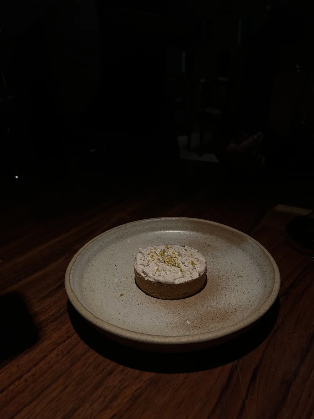 dessert at meroma mexico city