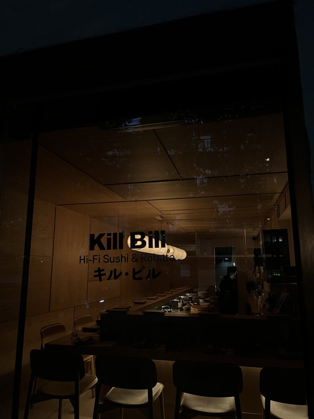 kill bill hi-fi sushi mexico city