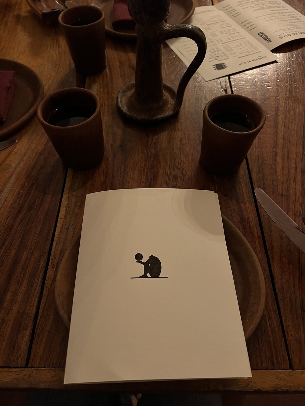 Table Setting Levadura de Olla Restaurante