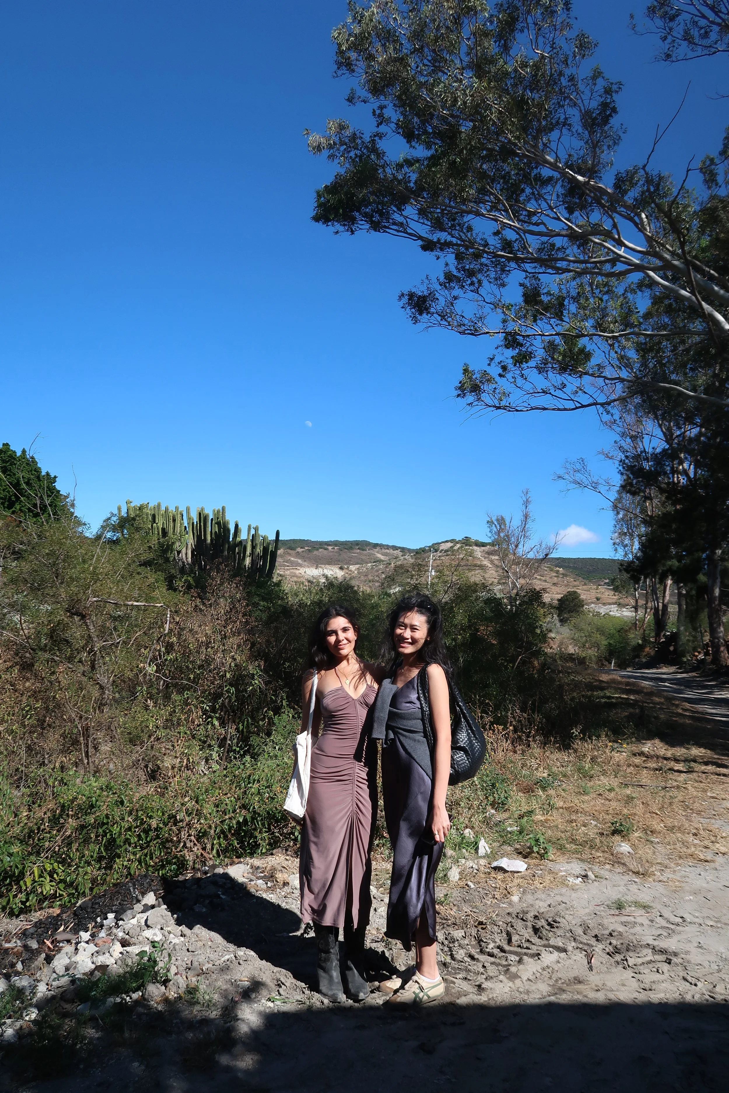 girls at agave farm oaxaca