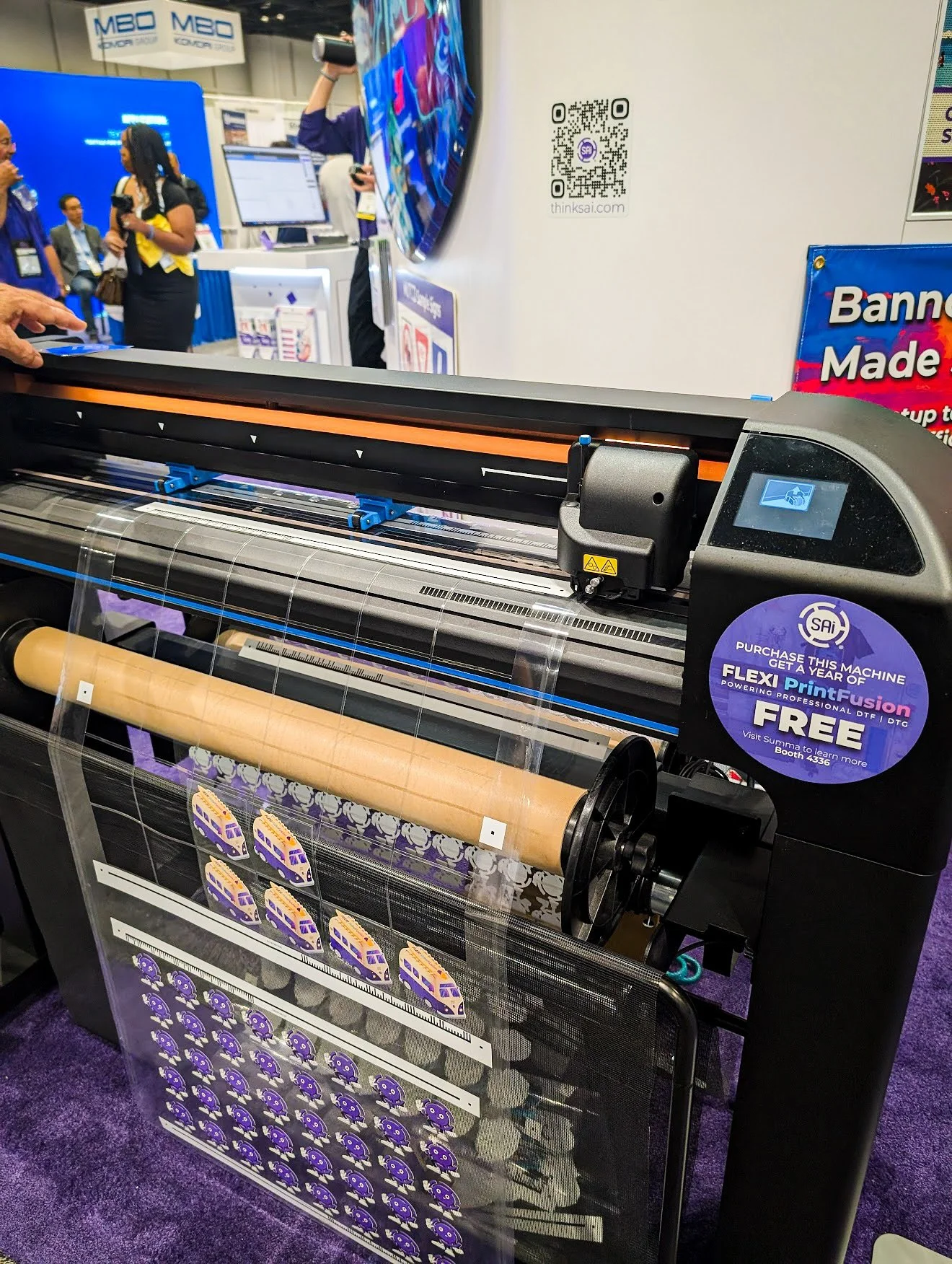 Cut. Peel. Stick. FLEXI UV DTF brings your transparent projects to life — crisp cuts, flawless transfers, powered by @summa_world S3 precision.
With the purchase of the Summa S3 you’ll get a year of FLEXI FUSHION for free! 
Contact us t