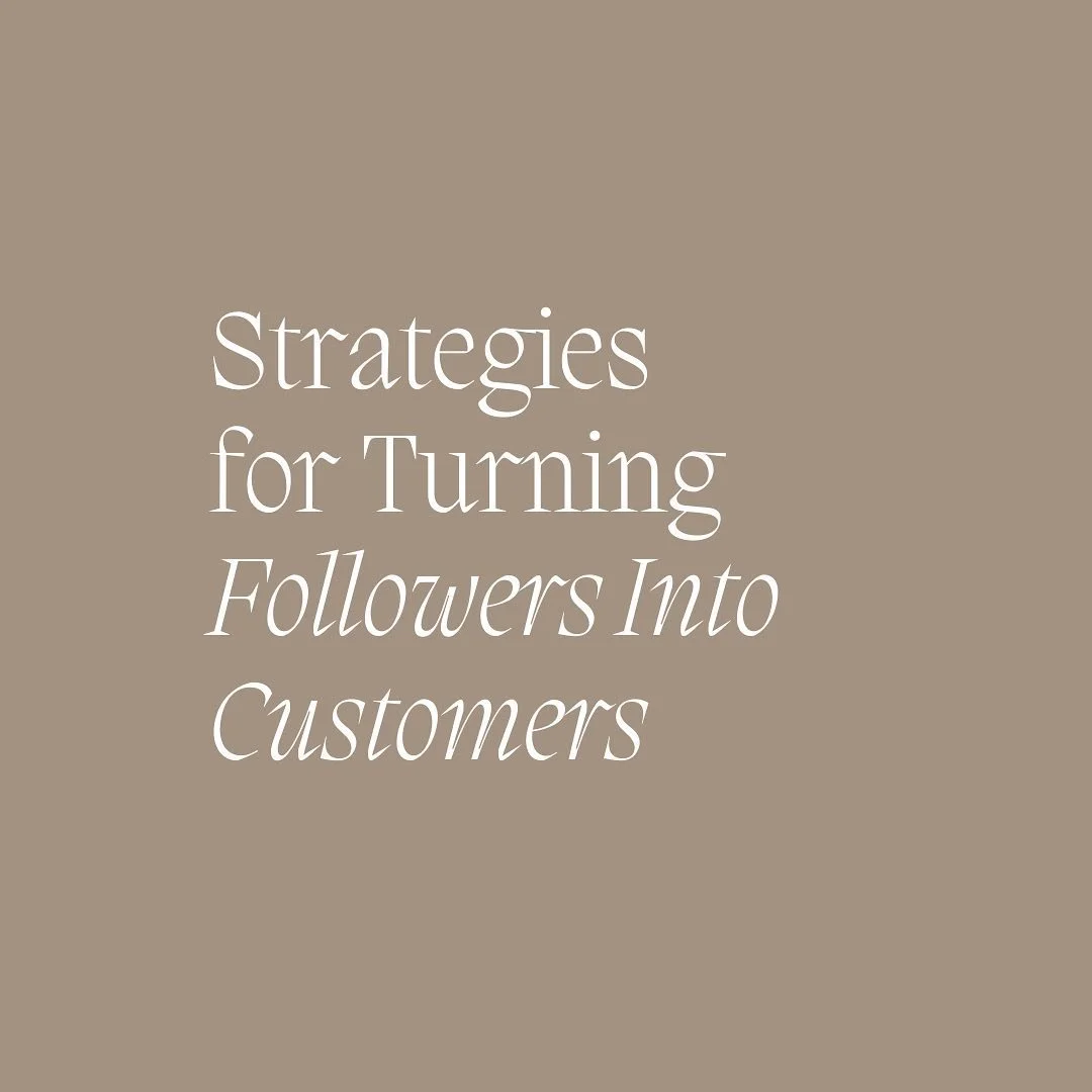 Turning followers into customers, one step at a time.