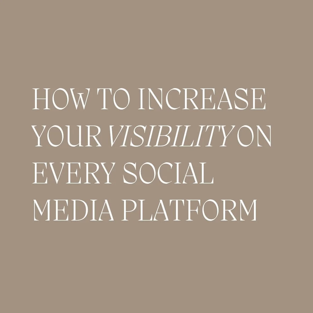 Unleash Your Social Presence: Elevate Your Visibility Across All Platforms with These Proven Strategies

&hellip;
#socialmediamarketer #marketingtips #contentstrategy #socialmediaspecialist #contentmarketing #inboundmarketing #instagramgrowthexpert #
