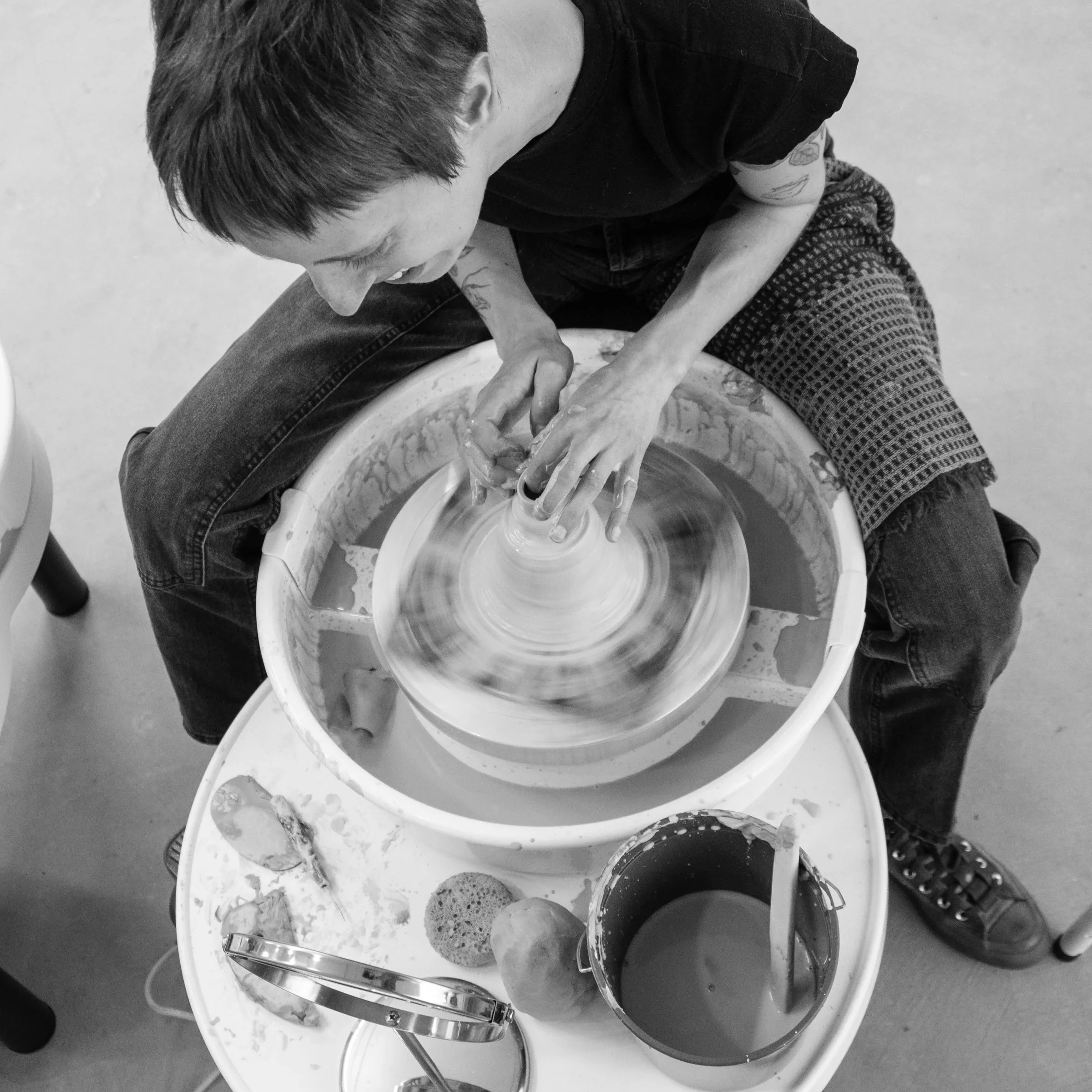 One-Time Class: Try the Pottery Wheel - Saturday October 10th, 11am-2pm