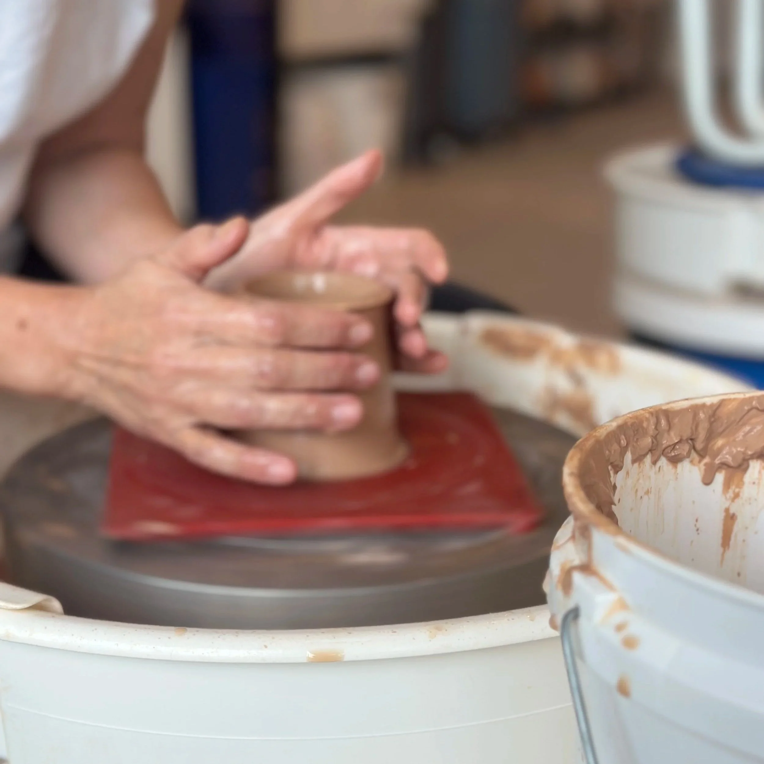 One-Time Class: Try the Pottery Wheel - Saturday August 22nd 11am-2pm