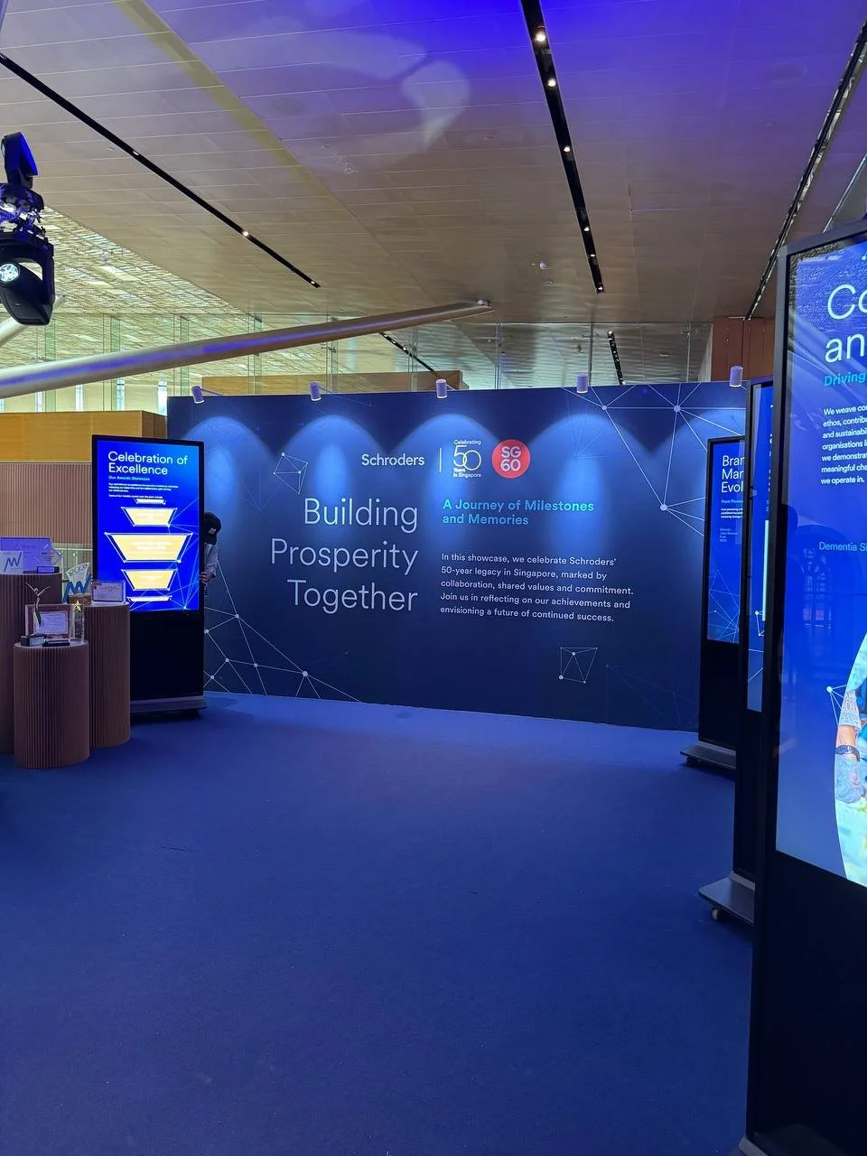 Schroders // 50th Anniversary Display - 2025