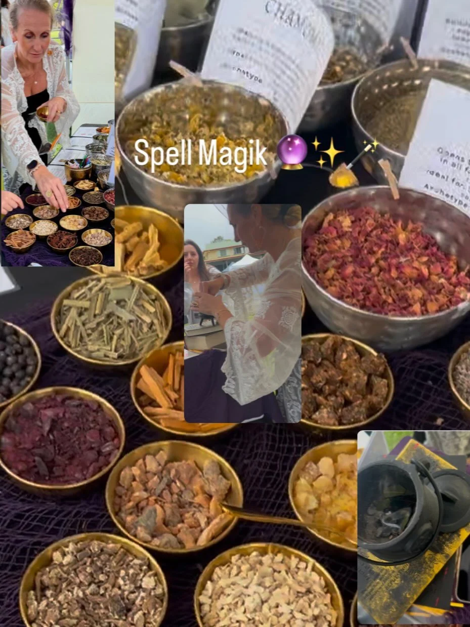 Spell Magik is so simple, yet so powerful 💥 Step 1. Choose your blend. Step 2. Ignite your charcoal. Step 3. Add your blend. Step 4. Repeat your incantation. Step 5. Seal your incantation with: I am that I am, so be it, so it is, it is done. Step 6.