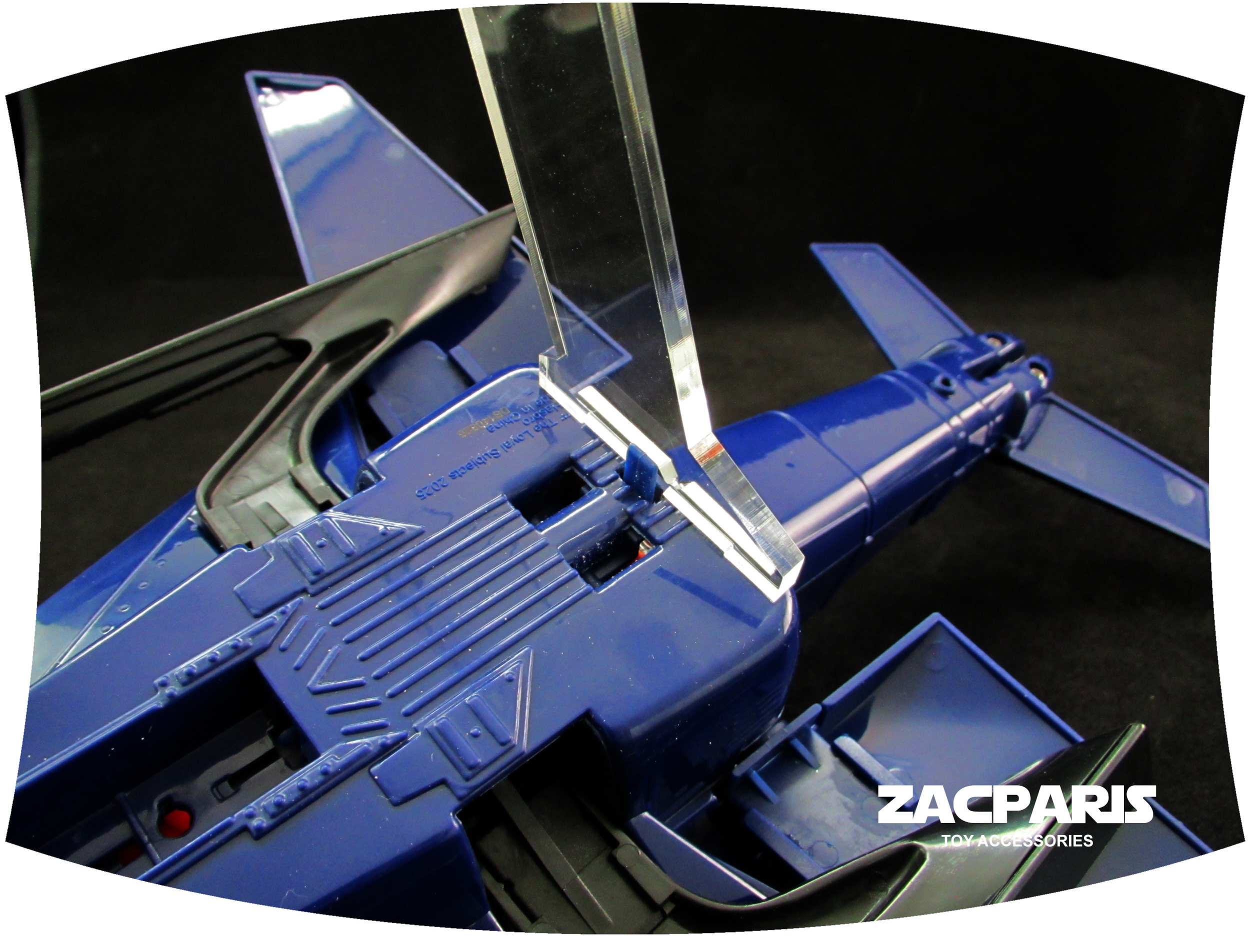 Display stand for KENNER M.A.S.K Switchblade Helicopter The Loyal Subjects (Copy)