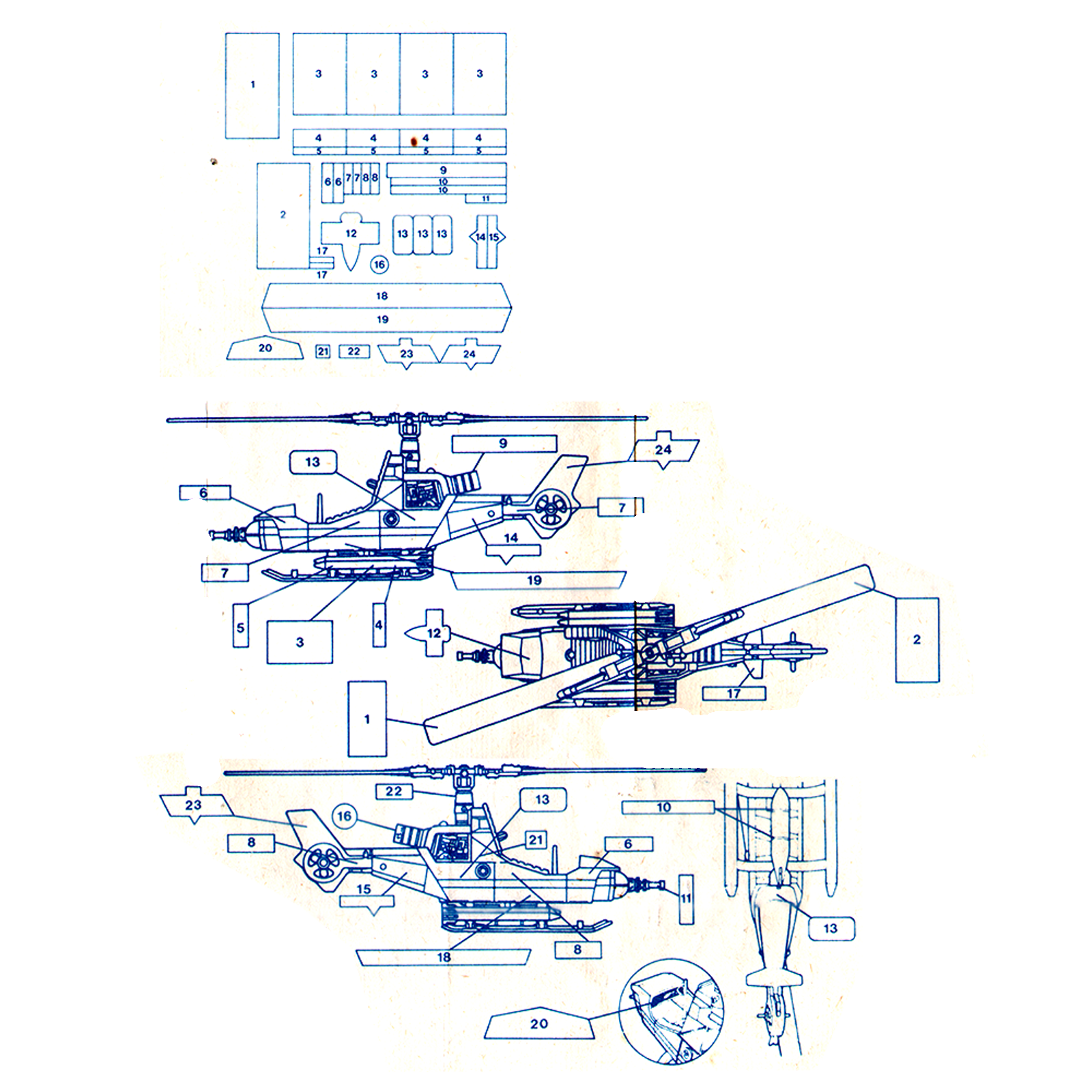 stickers for Palitoy ACTION MAN Action Force SAS Hawk 1984