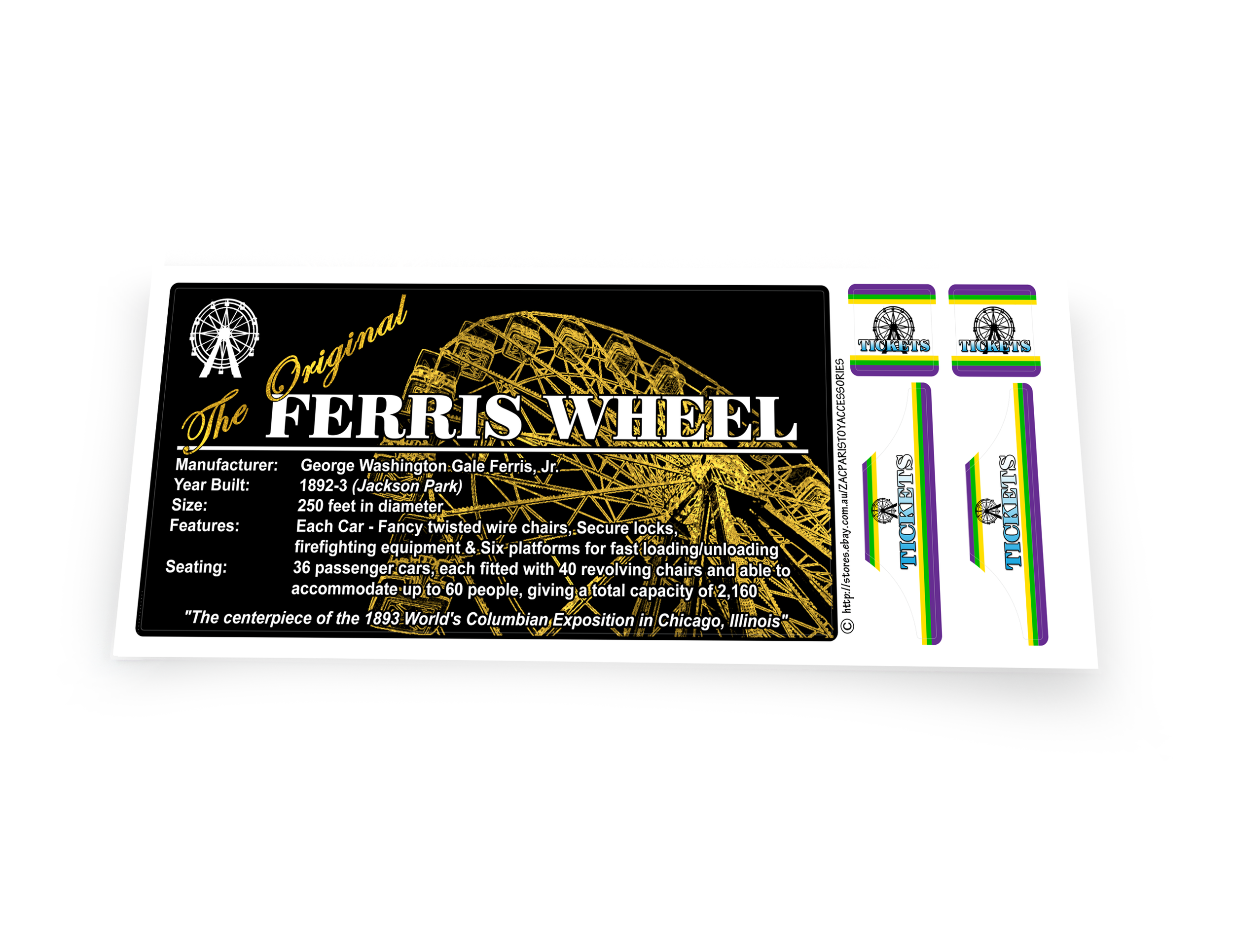 Lego 10247 4957 Ferris Wheel
