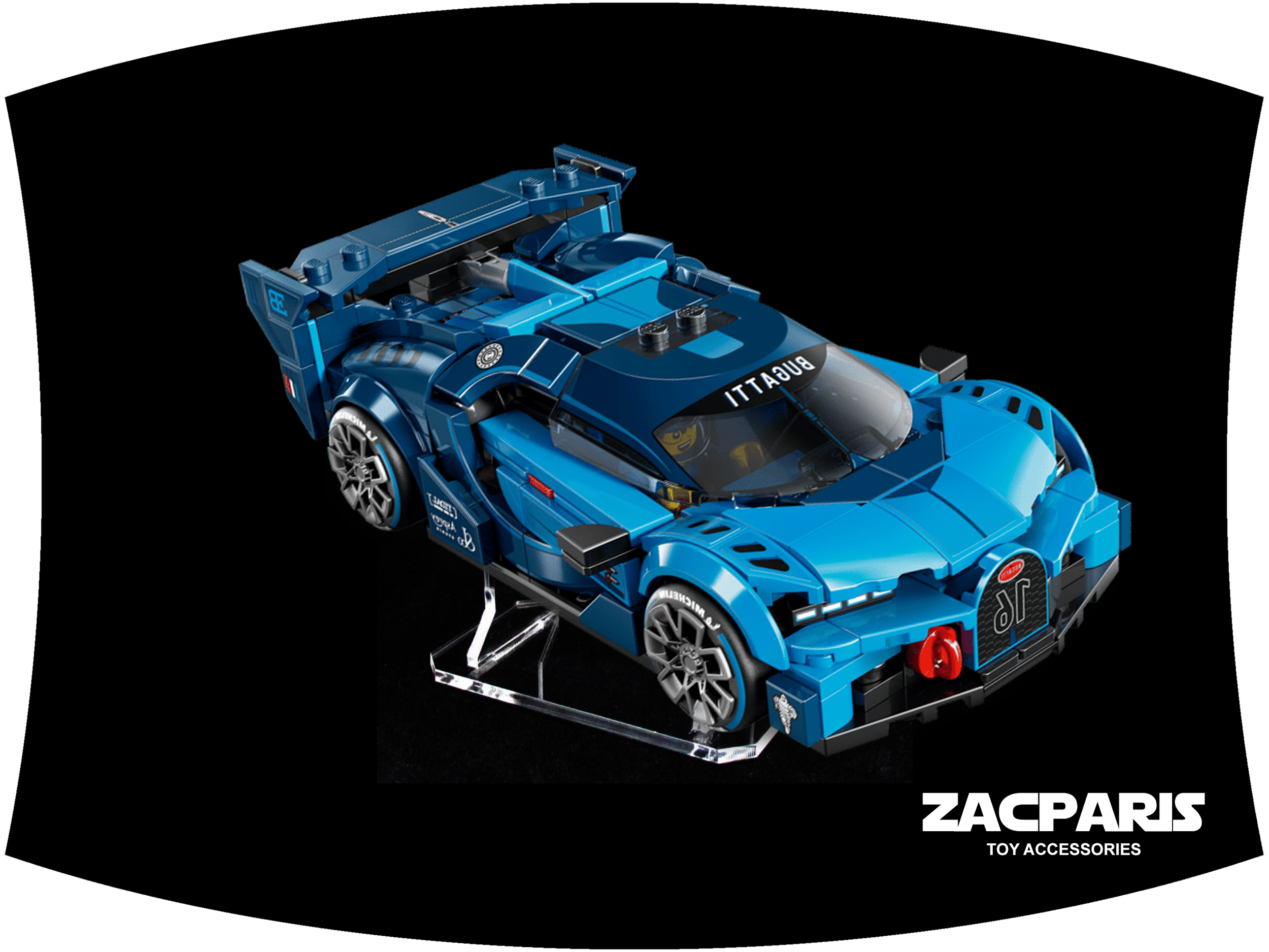 Lego 77253 Bugatti Vision GT Hyper Sports Car