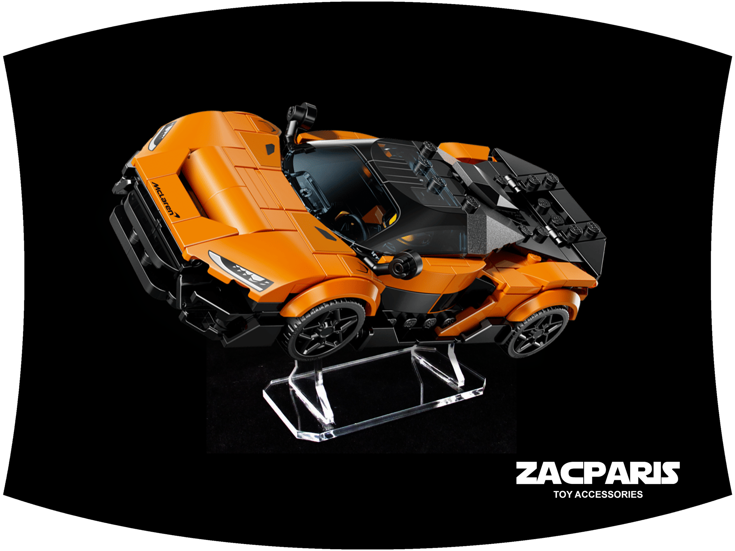 DISPLAY STAND for Speed Champions Lego 77257 McLaren W1