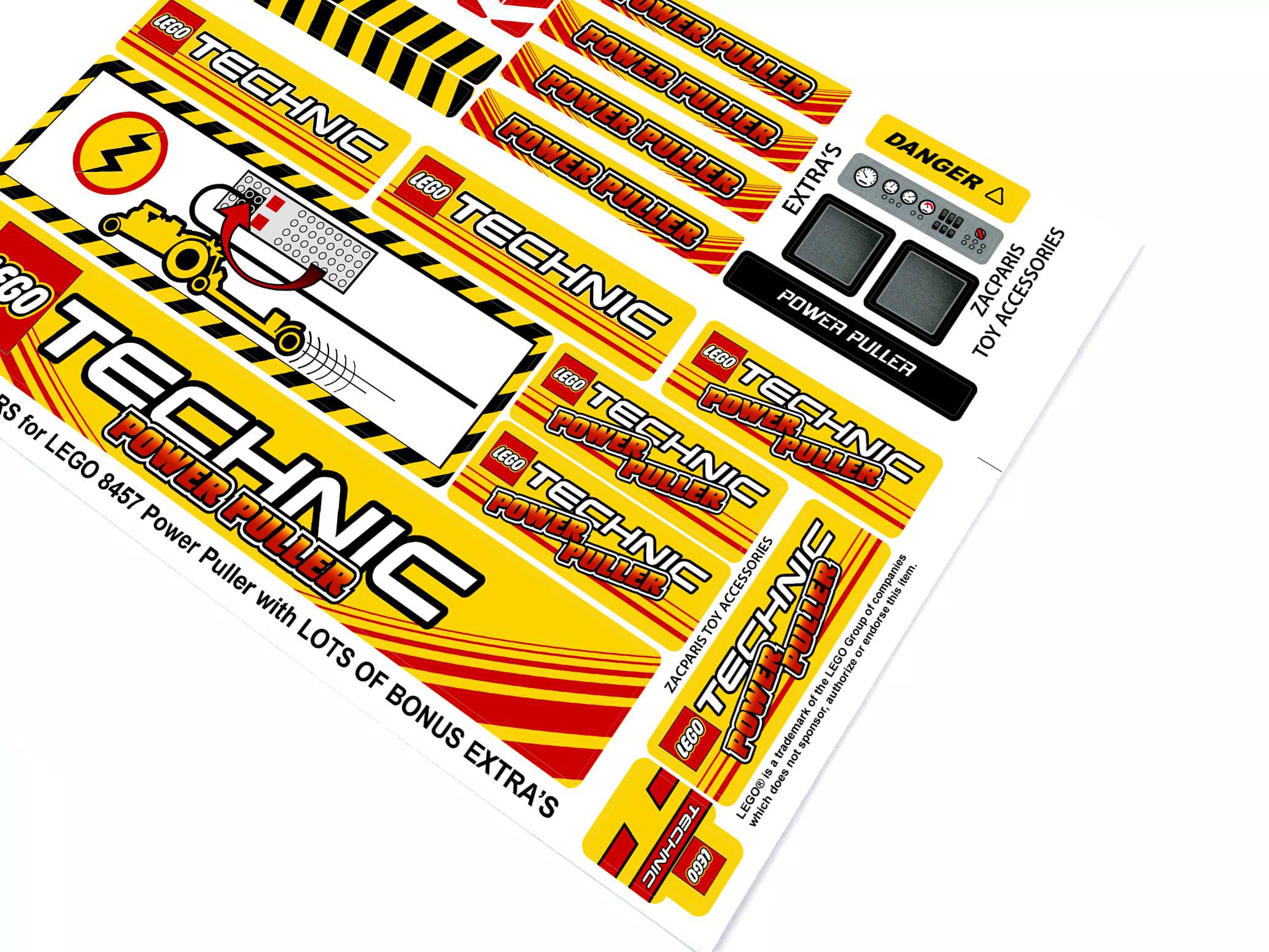 8457 Zacparis Toy Accessories