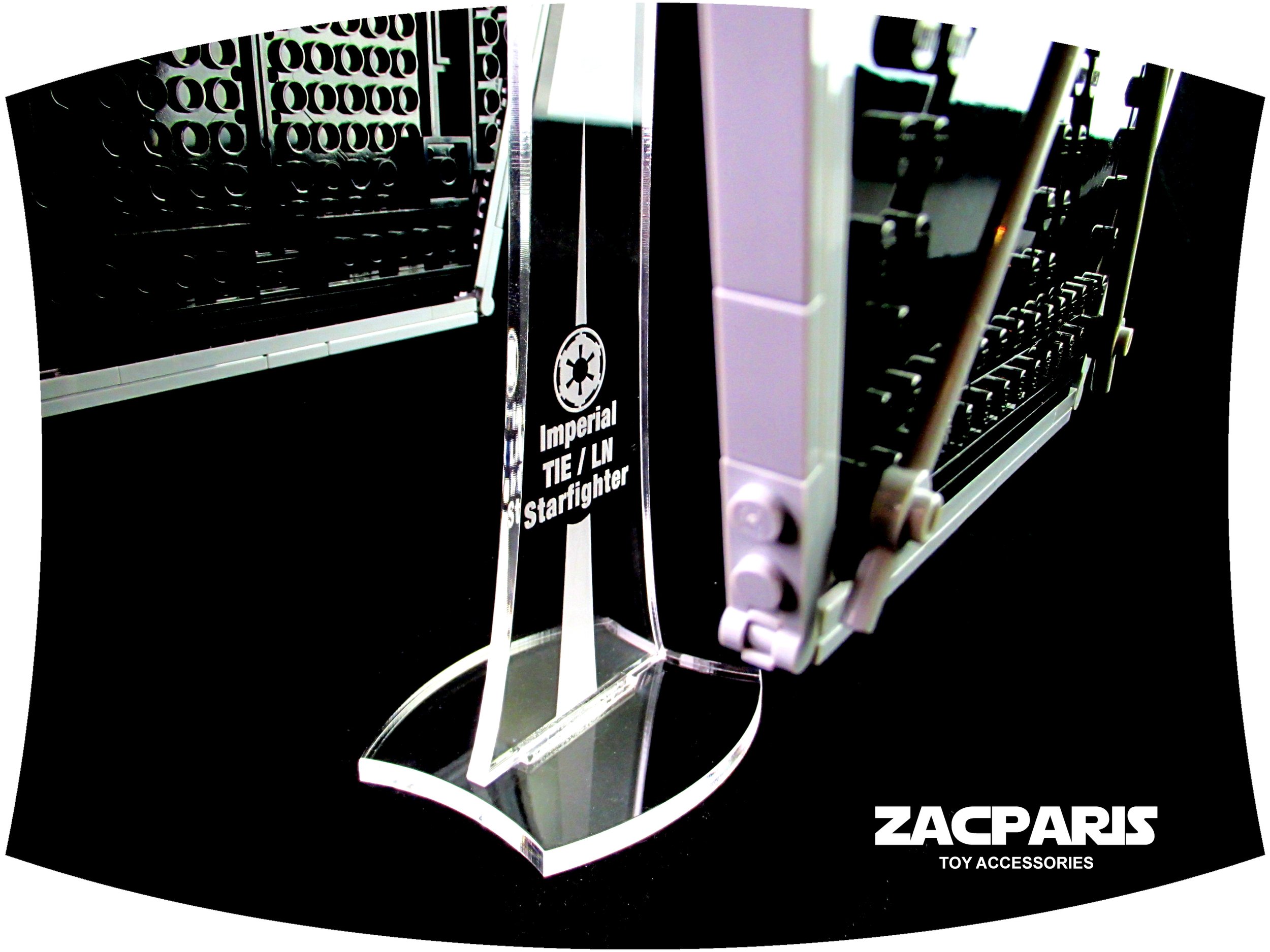DISPLAY STAND for Star Wars Lego 9492 Imperial TIE Fighter