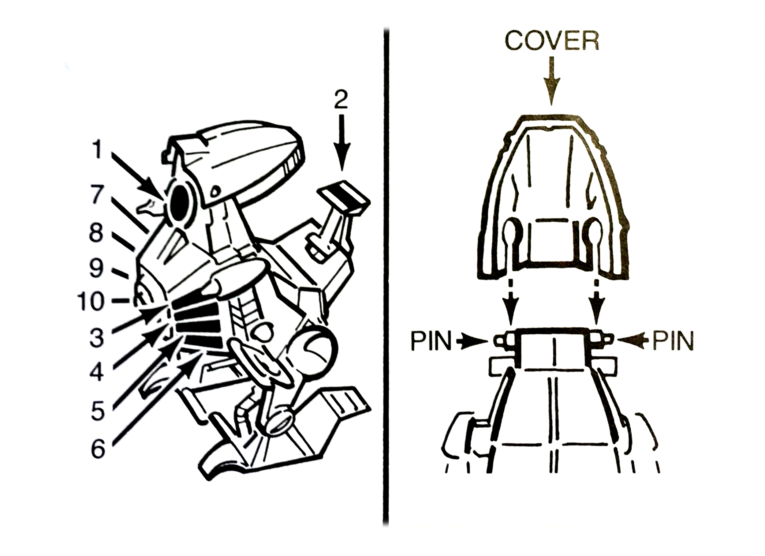 Kenner 1986 Super Powers Collection Justice Jogger stickers