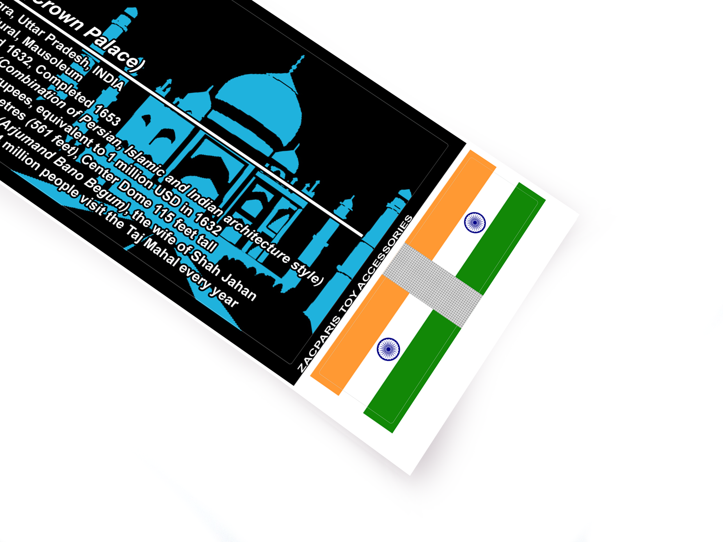 Lego 10189 Taj Mahal sticker