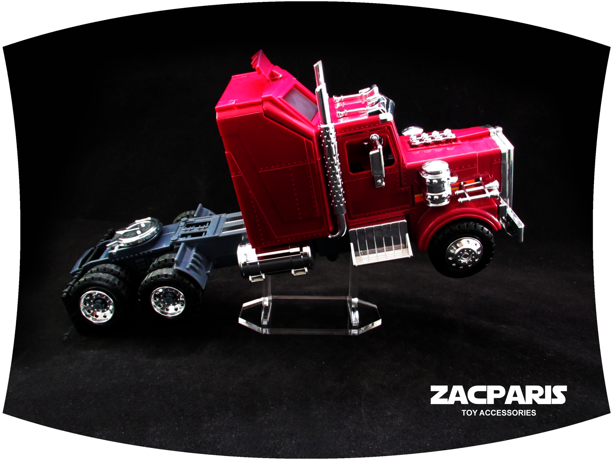 Display stand for KENNER M.A.S.K Rhino Mobile Defense Unit The Loyal Subjects