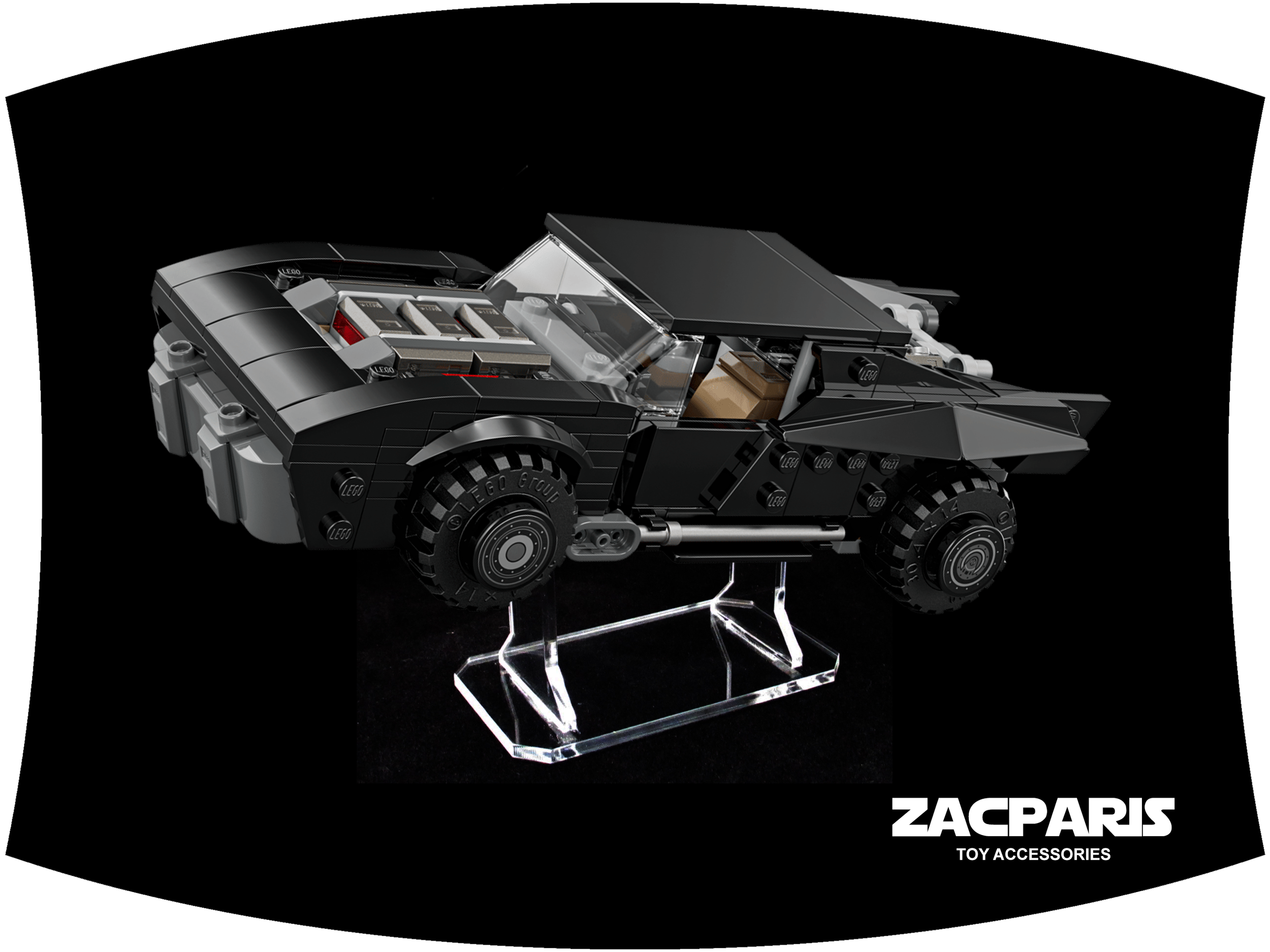 DISPLAY STAND for Lego 76332 The Batman Batmobile