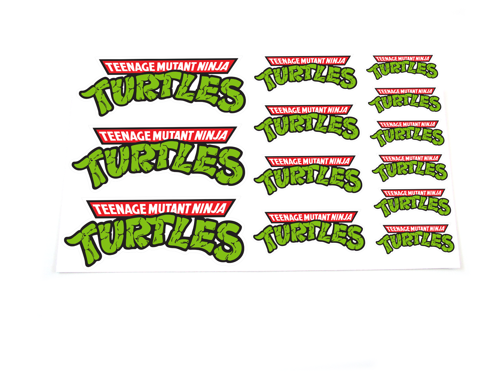 TMNT Teenage Mutant Ninja Turtles Turtle Logo stickers