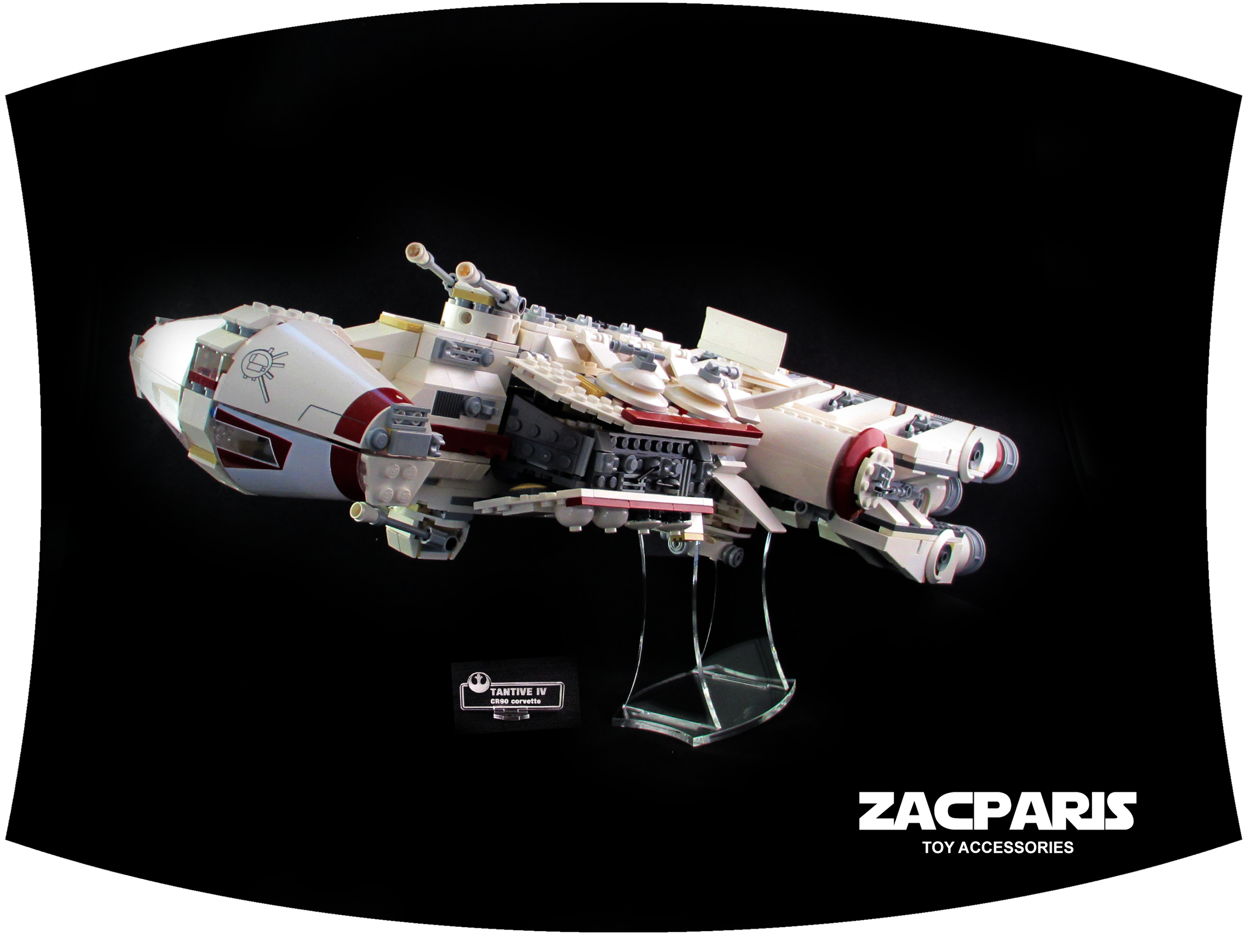 DISPLAY STAND for Star Wars Lego 10198 Tantive 4 Tantive IV