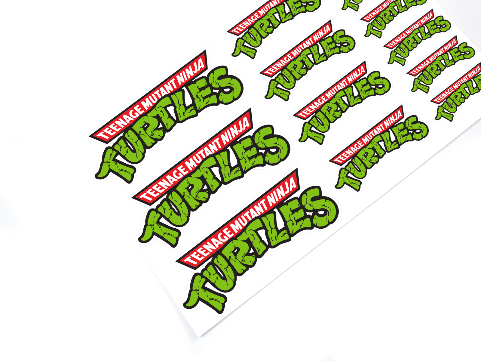 TMNT Teenage Mutant Ninja Turtles Turtle Logo stickers