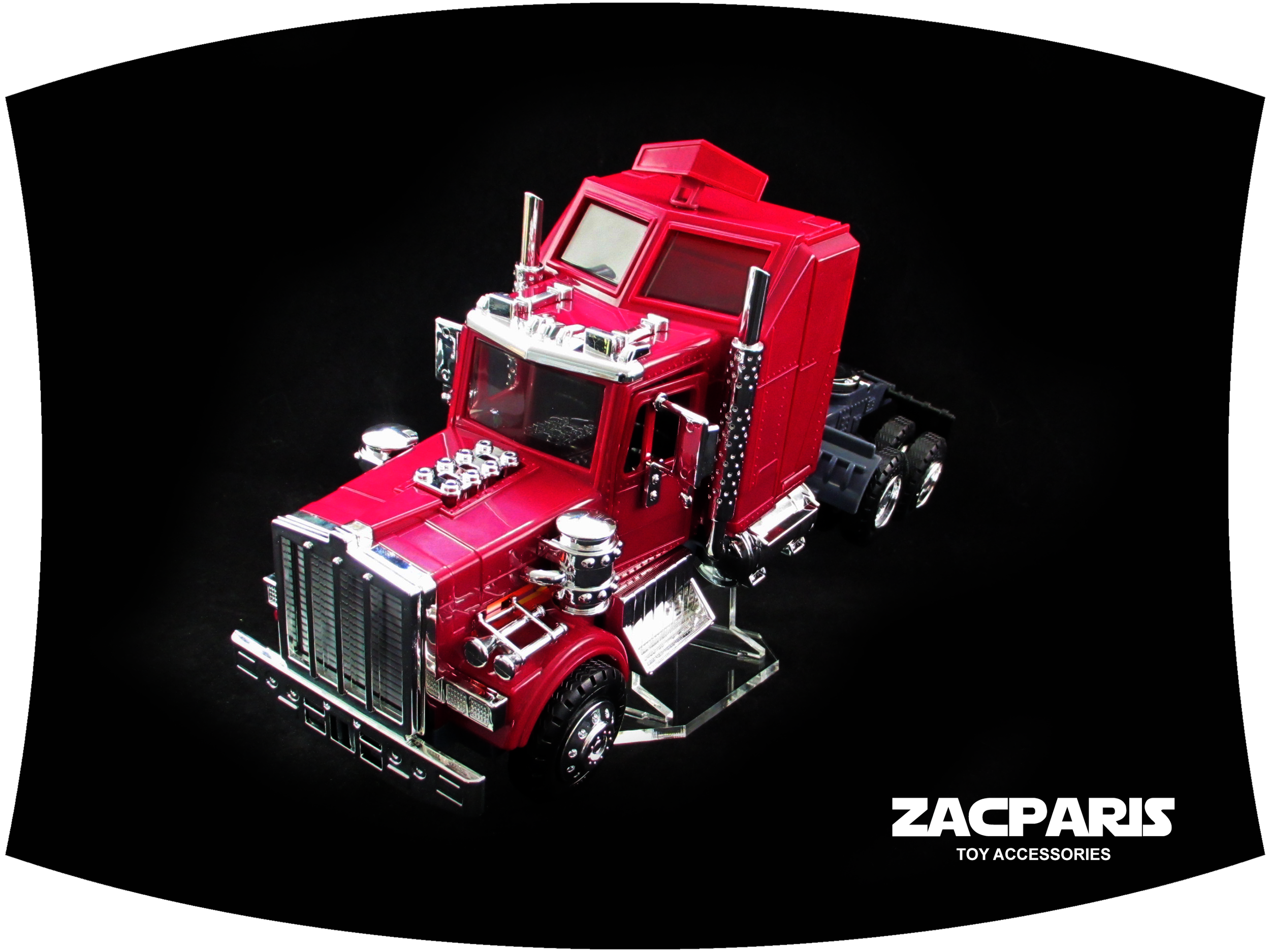 Display stand for KENNER M.A.S.K Rhino Mobile Defense Unit The Loyal Subjects