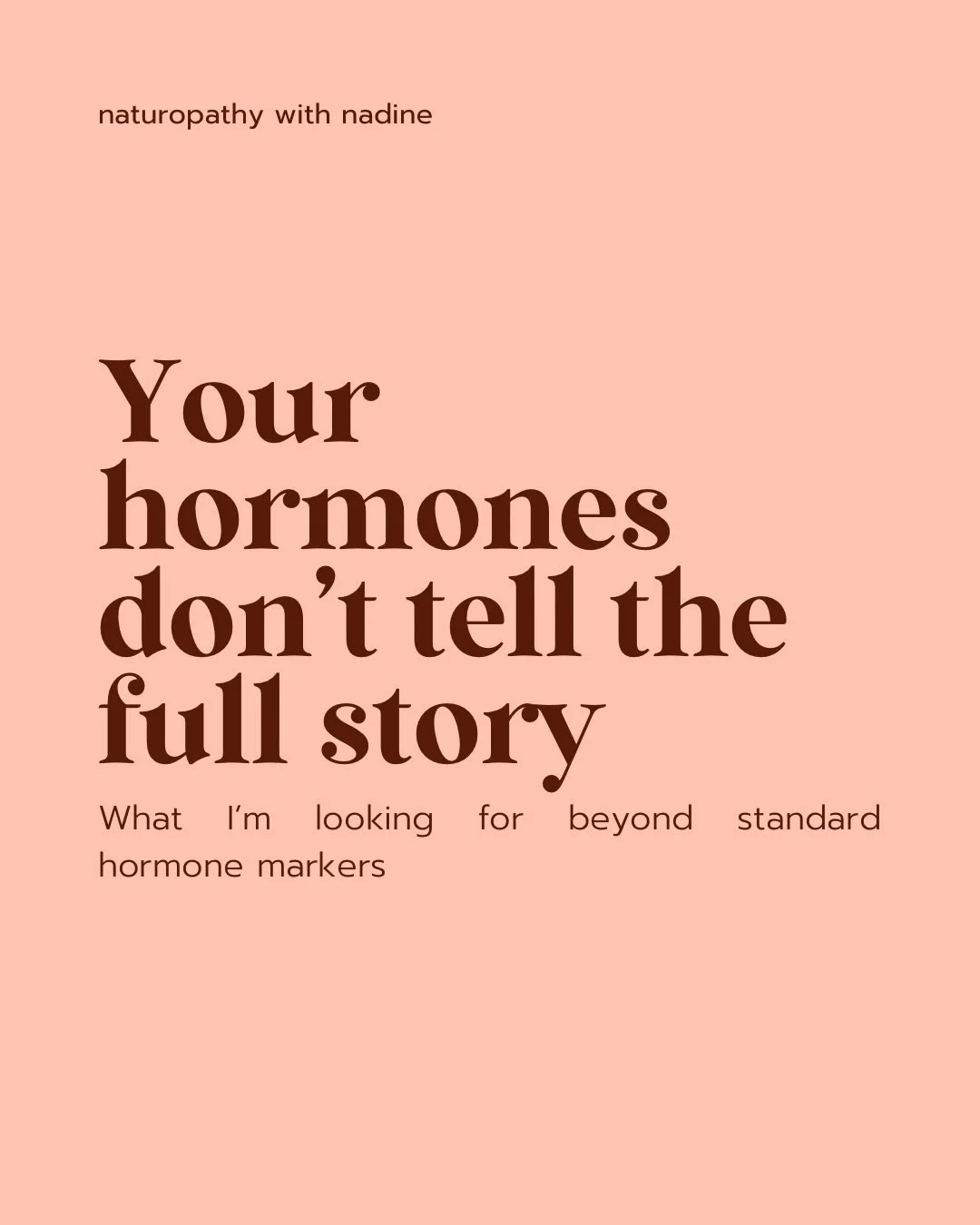 Blood testing can be a valuable tool in hormonal health - but only when it&rsquo;s interpreted in context.

Hormones are influenced by how the body is regulating more broadly. Thyroid function, blood sugar dynamics, inflammatory load, liver activity,